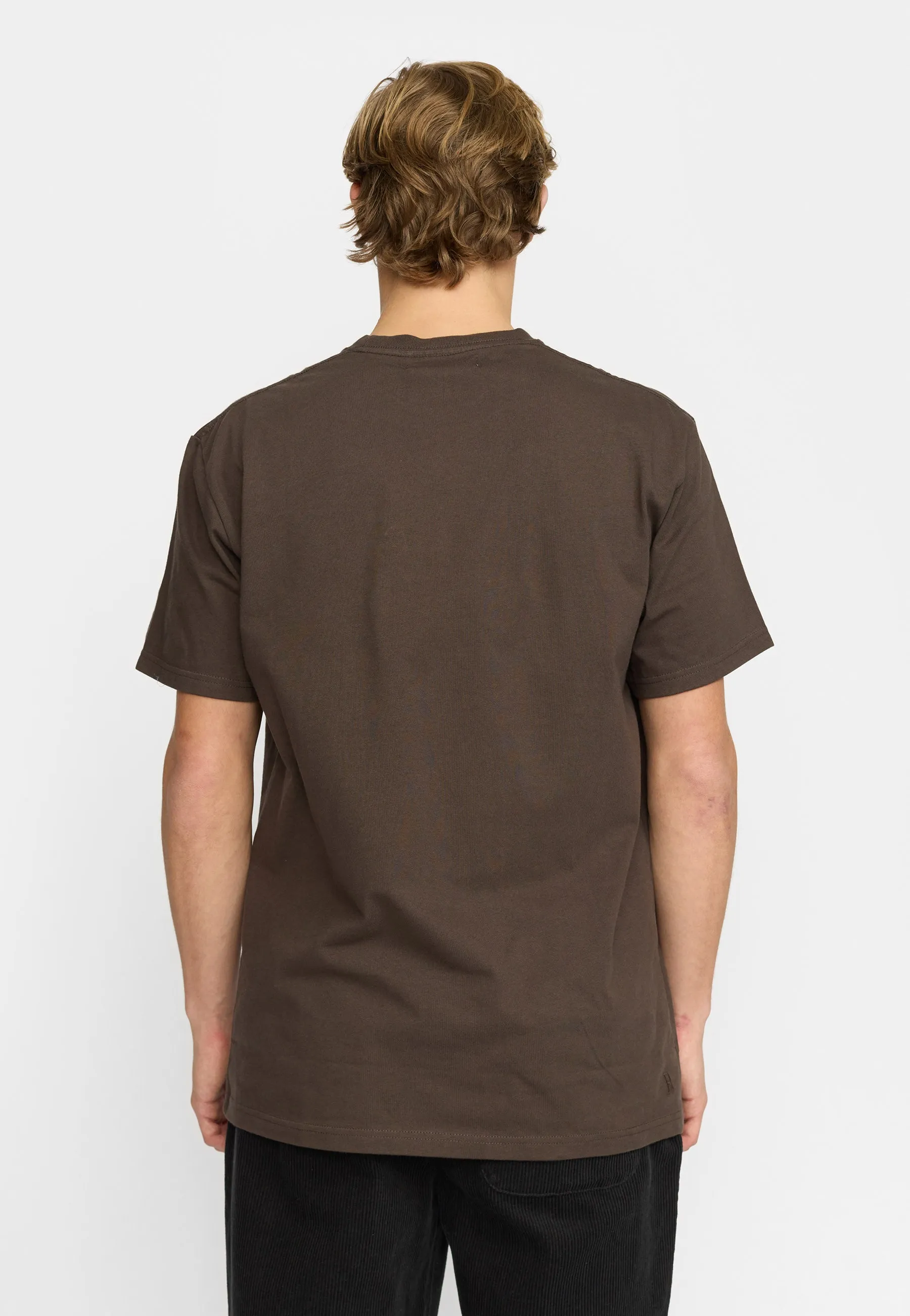 Loose T-shirt / 1060 REV - Brown sold by Revolution product image thumbnail 4