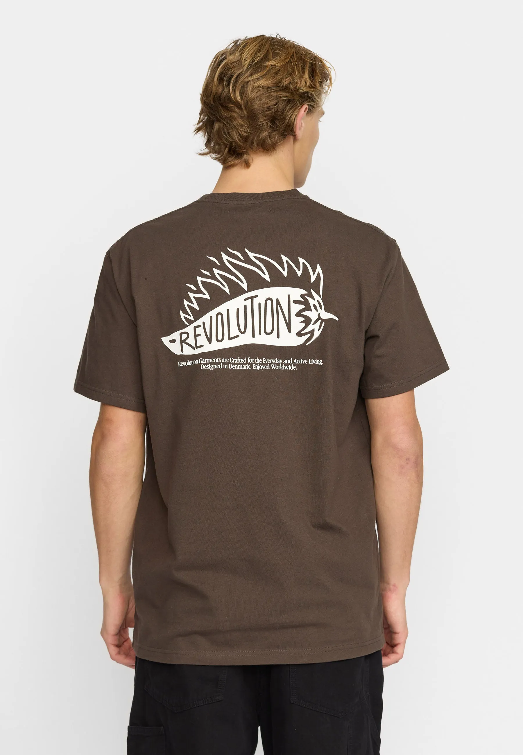 Application T-Shirt / 1428 CHI - Brown sold by Revolution product image thumbnail 5
