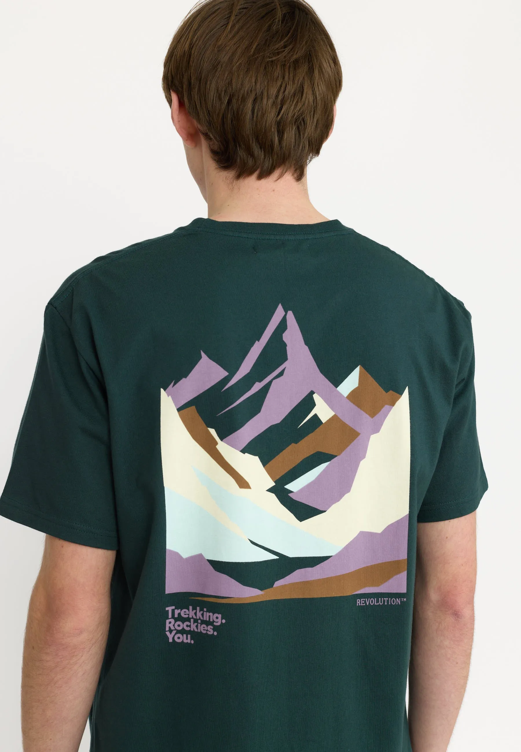 Application T-Shirt / 1428 MOU - Darkgreen sold by Revolution product image thumbnail 3