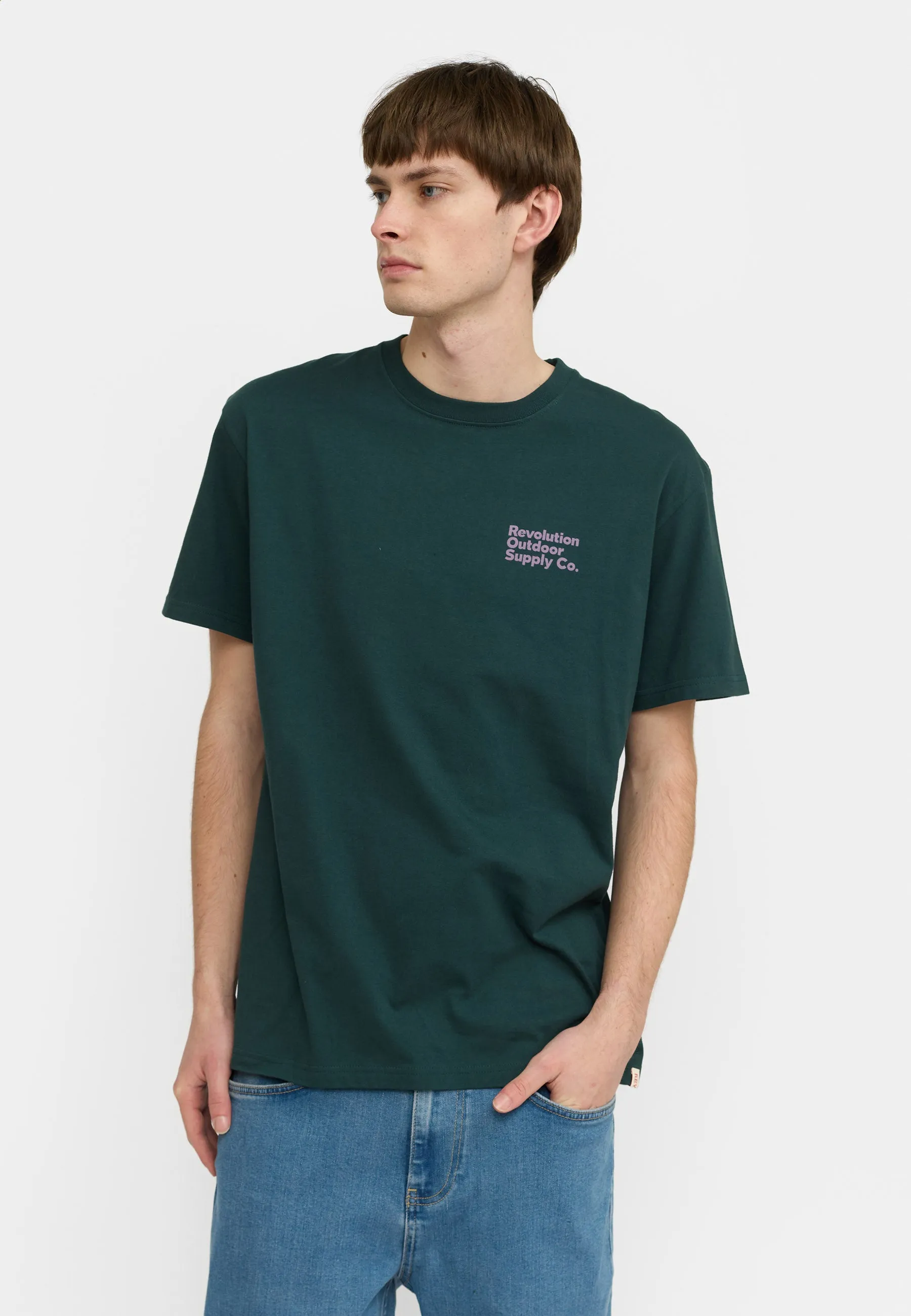 Application T-Shirt / 1428 MOU - Darkgreen sold by Revolution product image thumbnail 4