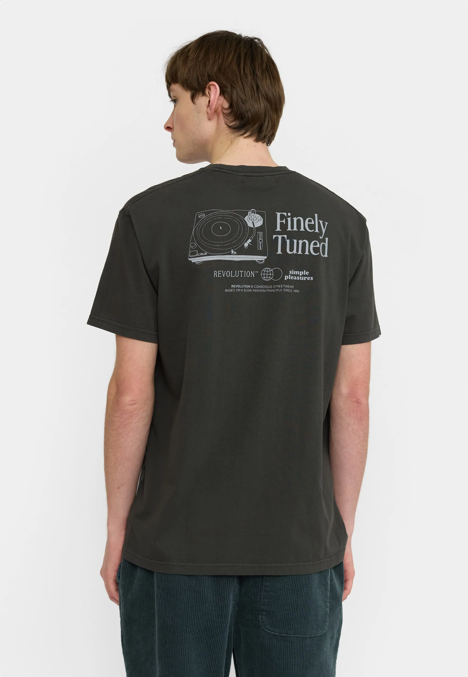 Printed T-shirt / 1429 TUN - Black sold by Revolution product image thumbnail 4