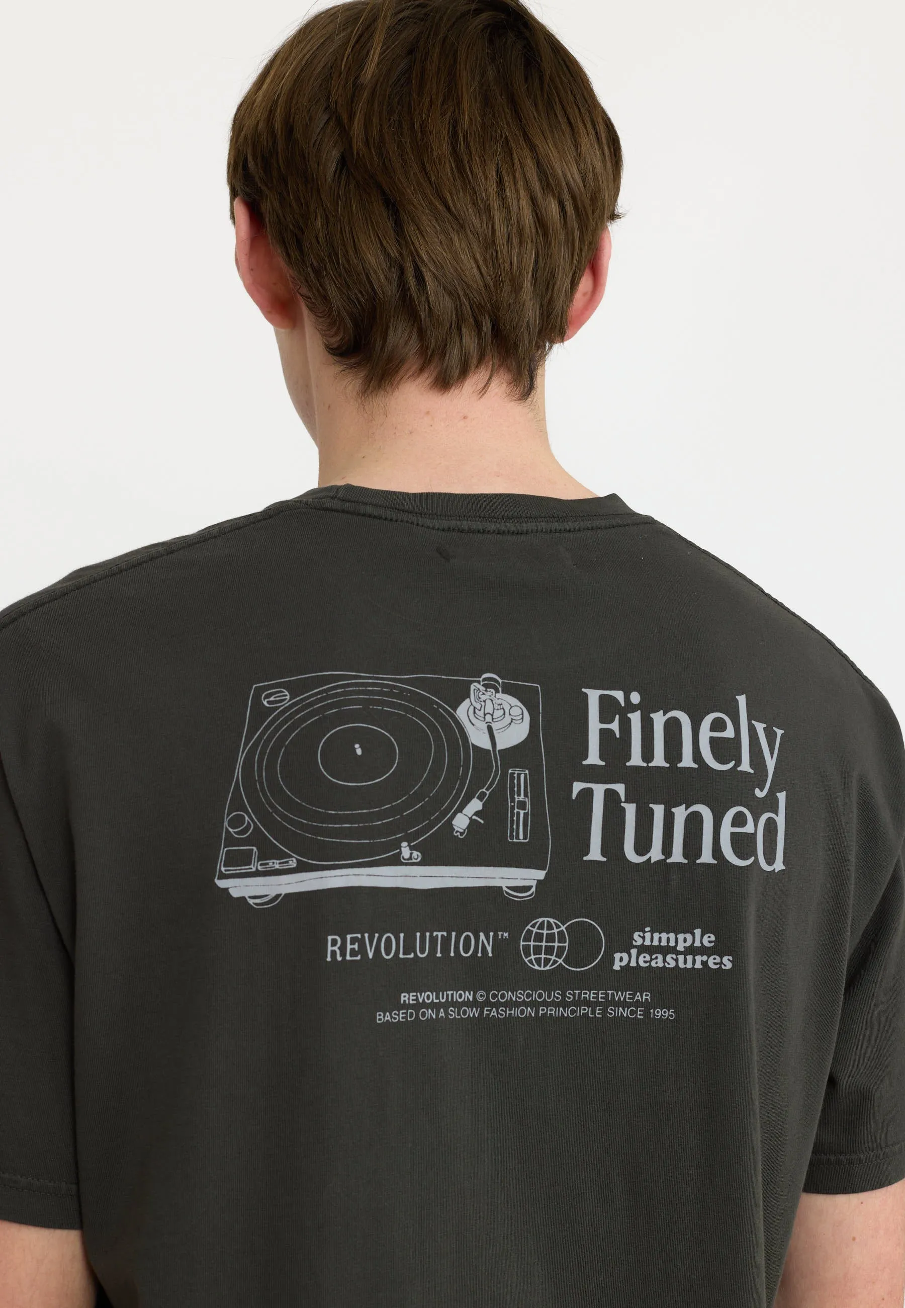 Printed T-shirt / 1429 TUN - Black sold by Revolution product image thumbnail 2