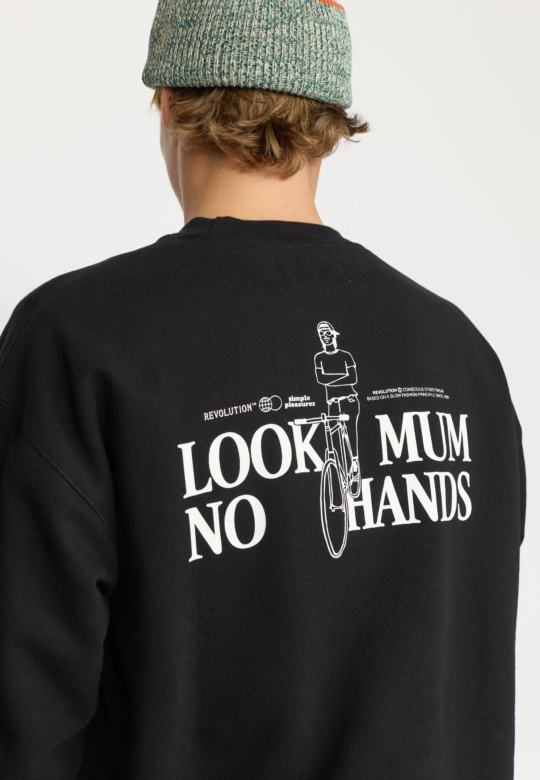Printed Crewneck / 2793 MUM - Black sold by Revolution product image thumbnail 3