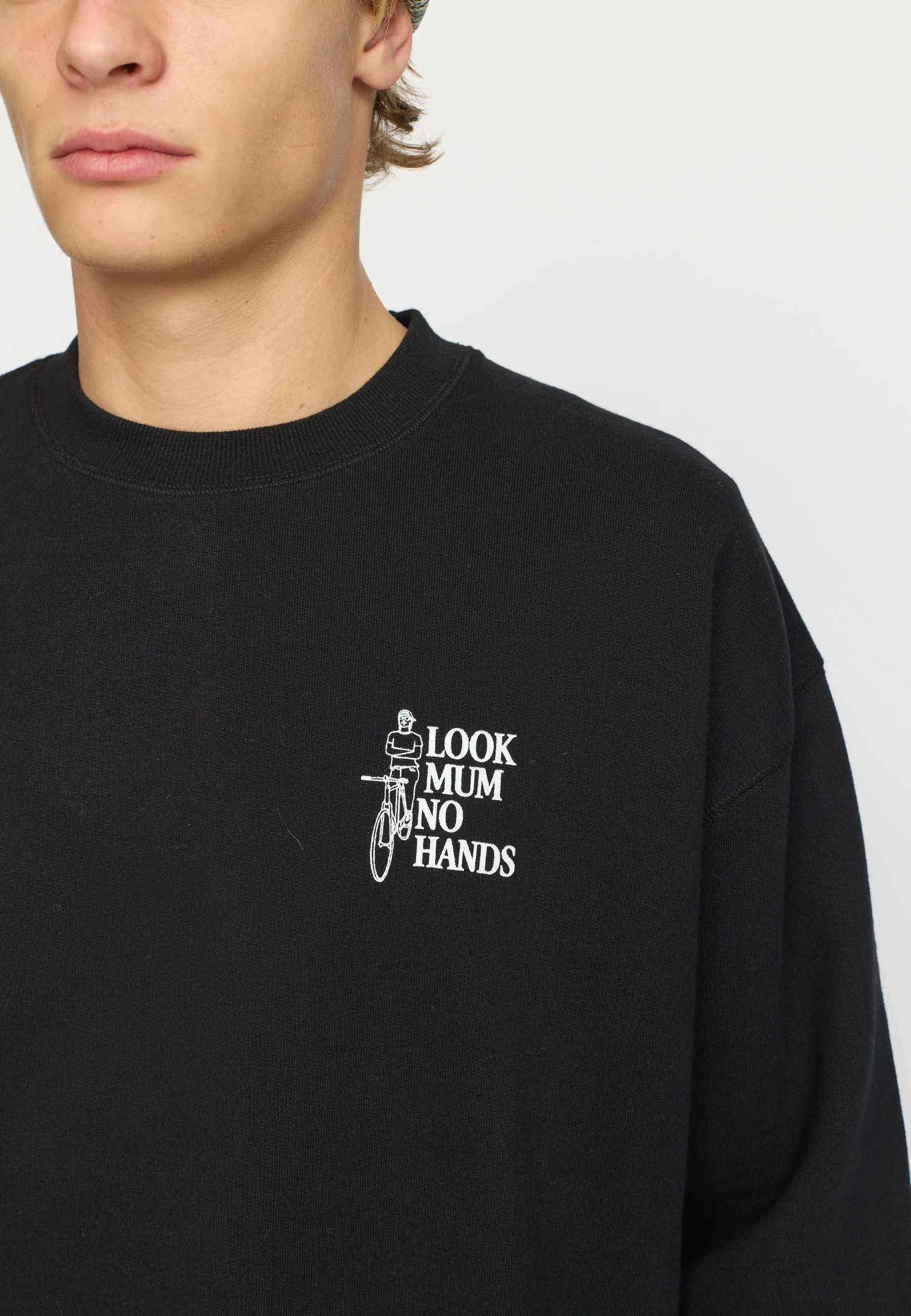 Printed Crewneck / 2793 MUM - Black sold by Revolution