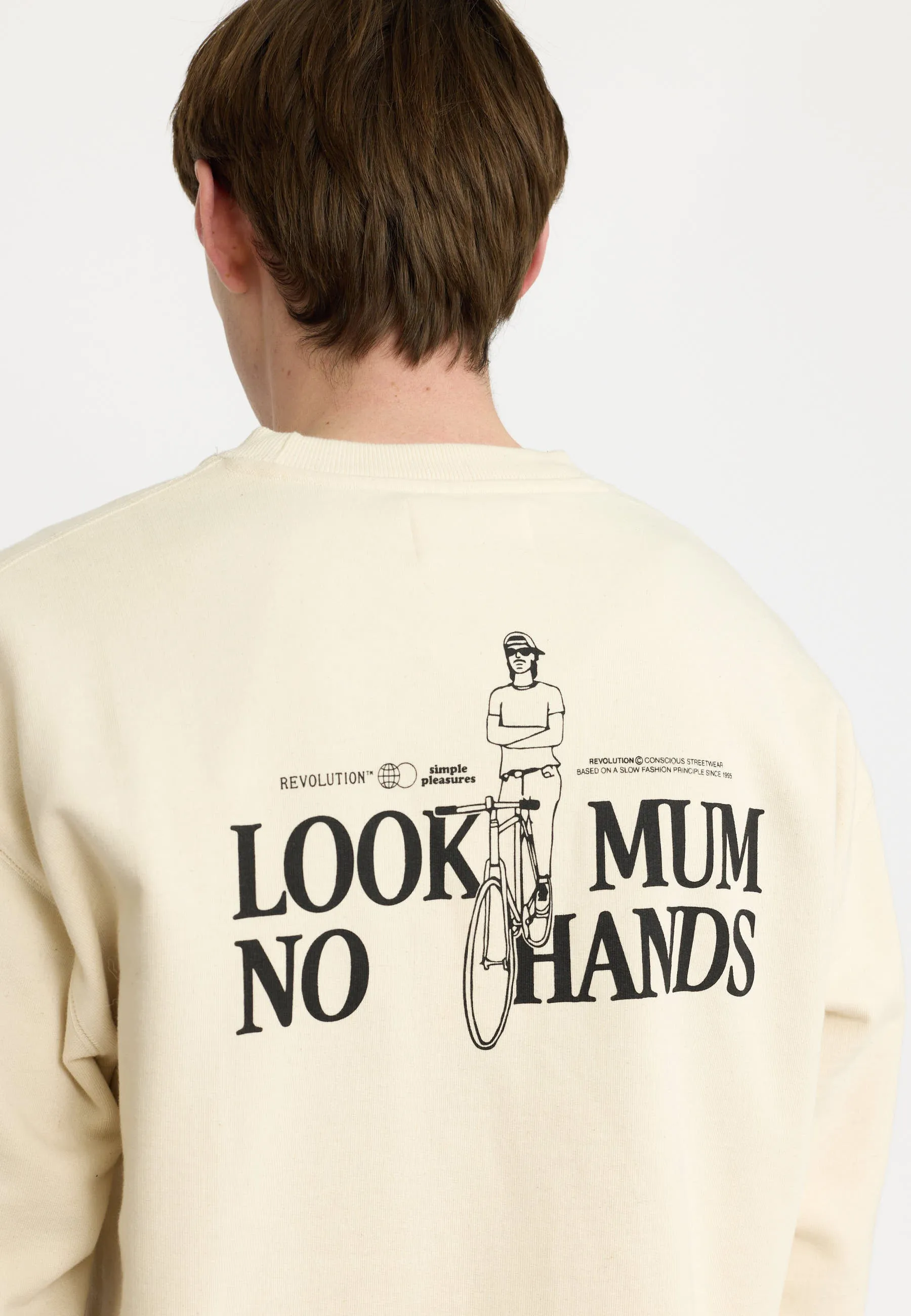 Printed Crewneck / 2793 MUM - Offwhite sold by Revolution product image thumbnail 3