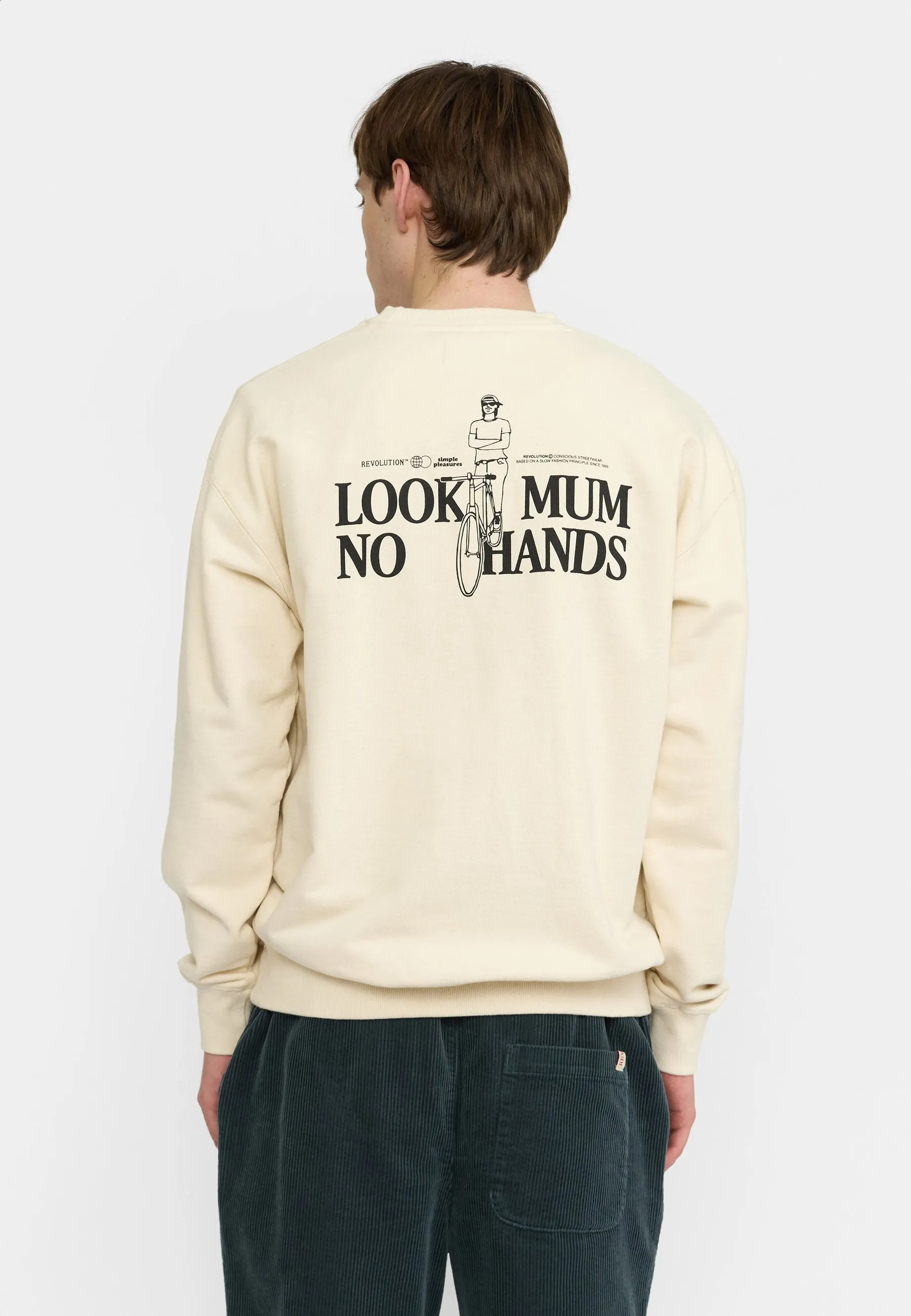 Printed Crewneck / 2793 MUM - Offwhite sold by Revolution product image thumbnail 5