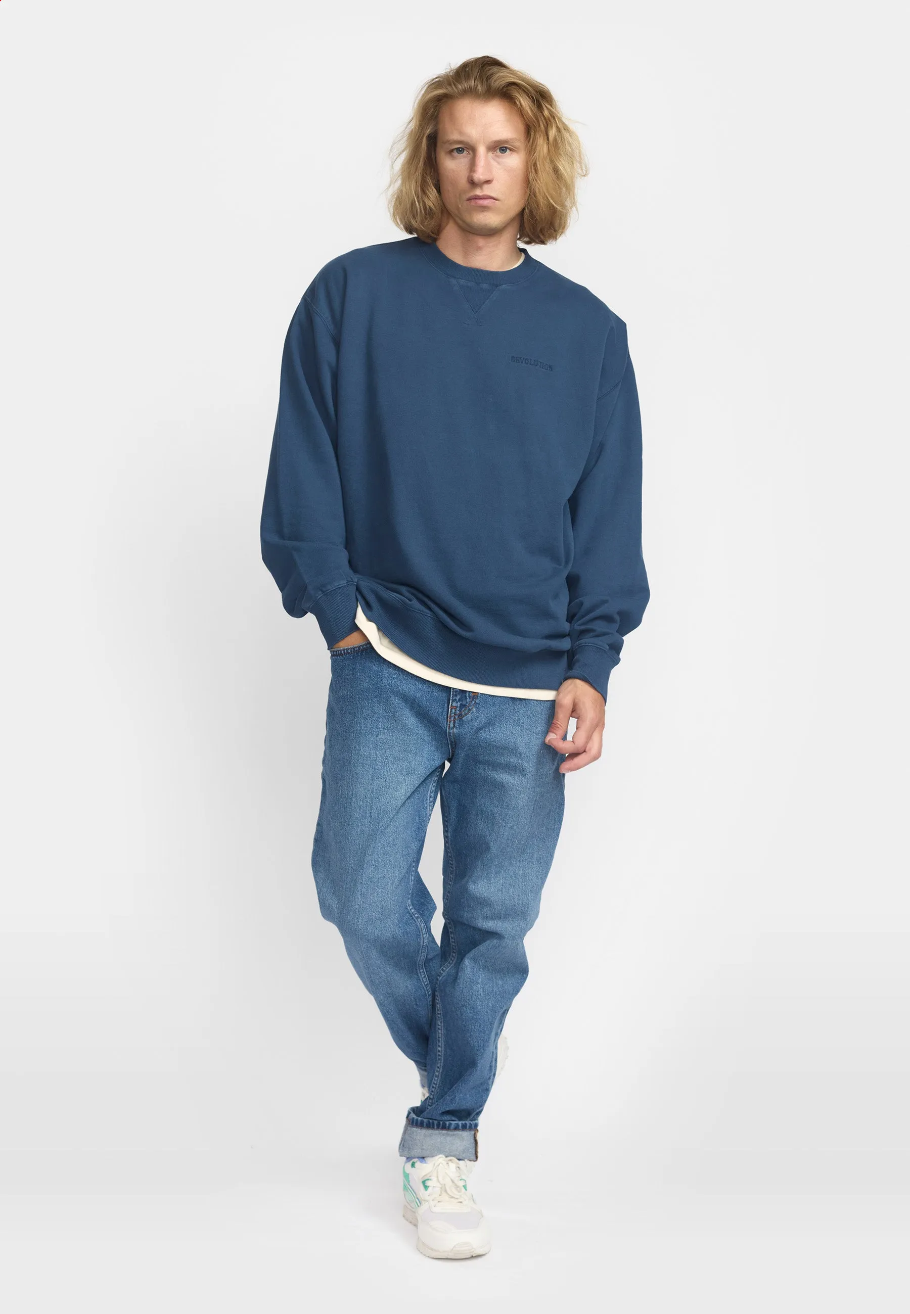 Application Sweatshirt / 2727 REV - Darkblue sold by Revolution product image thumbnail 5