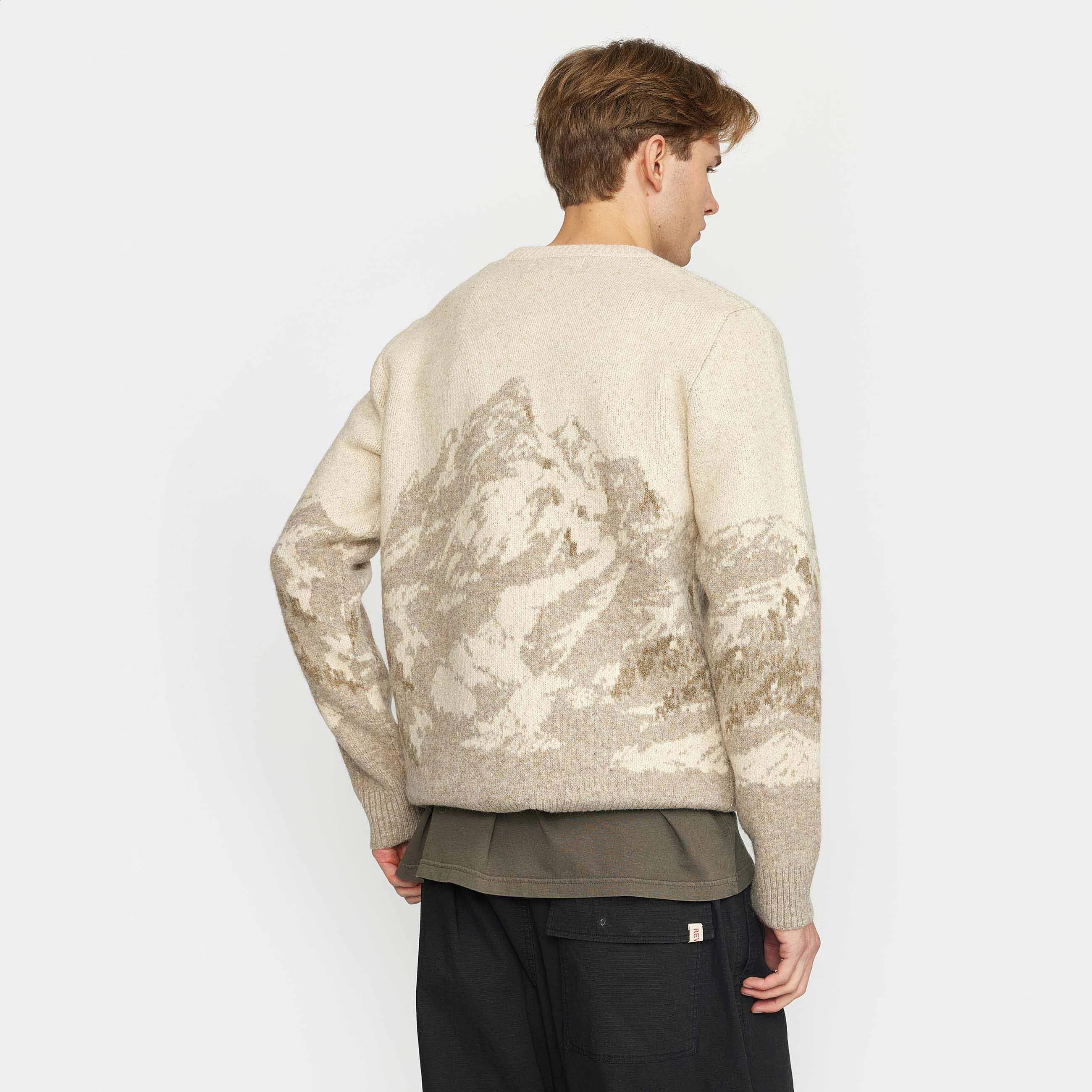 Knit Sweater / 6592 - Offwhite sold by Revolution product image thumbnail 3