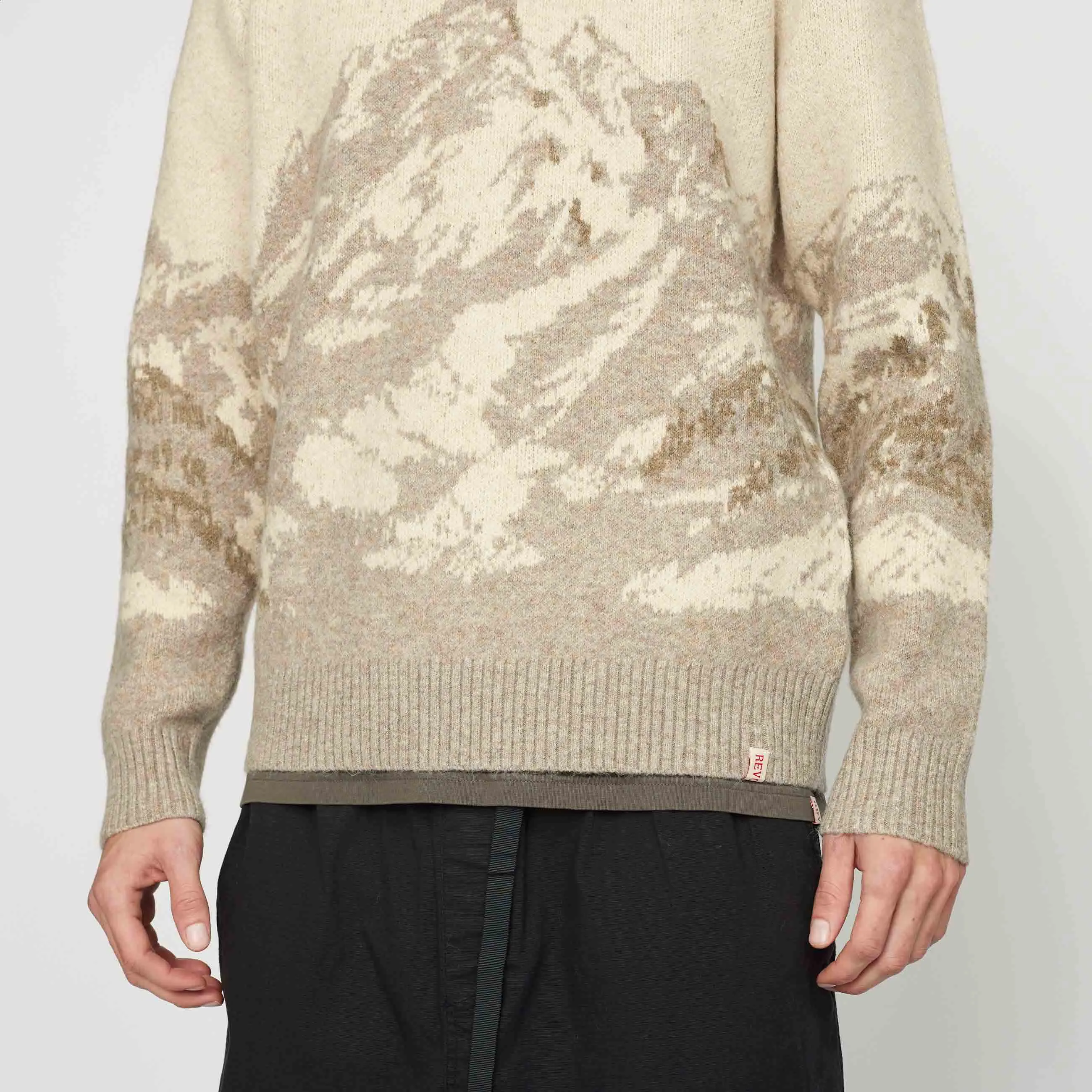 Knit Sweater / 6592 - Offwhite sold by Revolution product image thumbnail 4