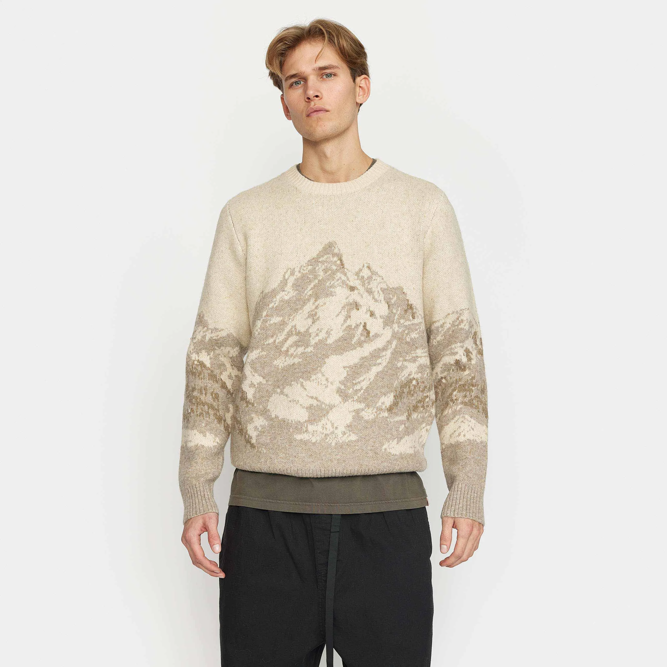 Knit Sweater / 6592 - Offwhite sold by Revolution