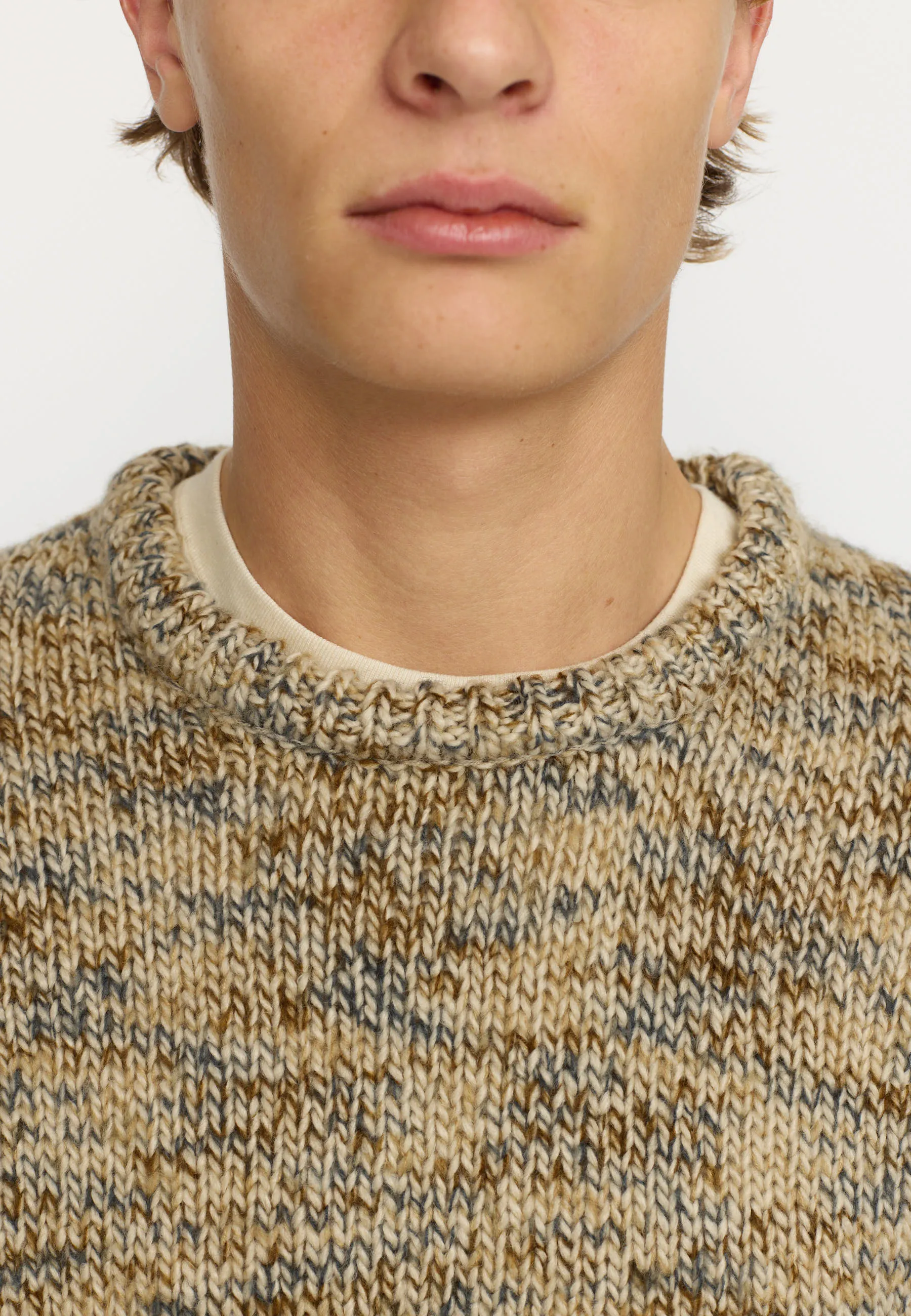 Knit Sweater / 6528 - Offwhite sold by Revolution product image thumbnail 4