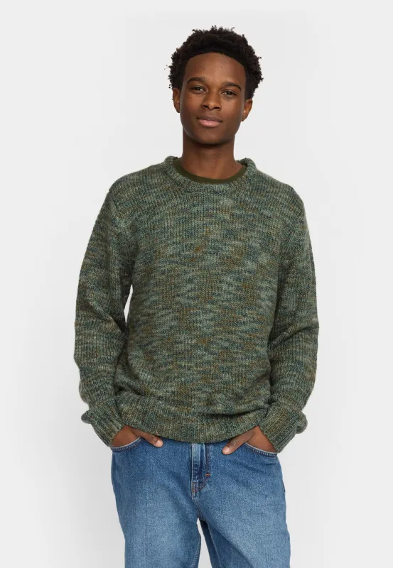 Knit Sweater / 6528 - Green sold by Revolution