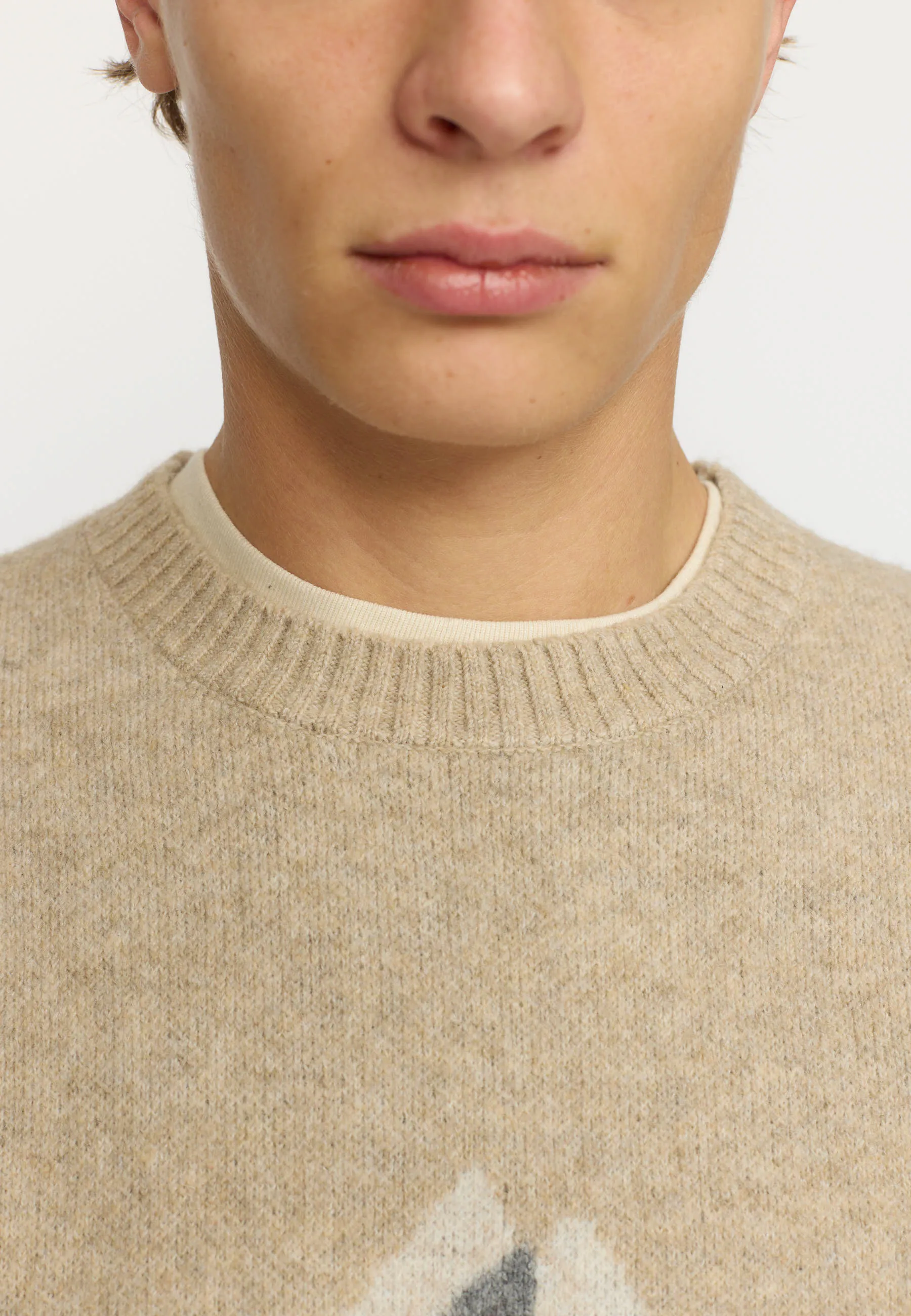Knit Sweater / 6609 - Offwhite sold by Revolution product image thumbnail 4