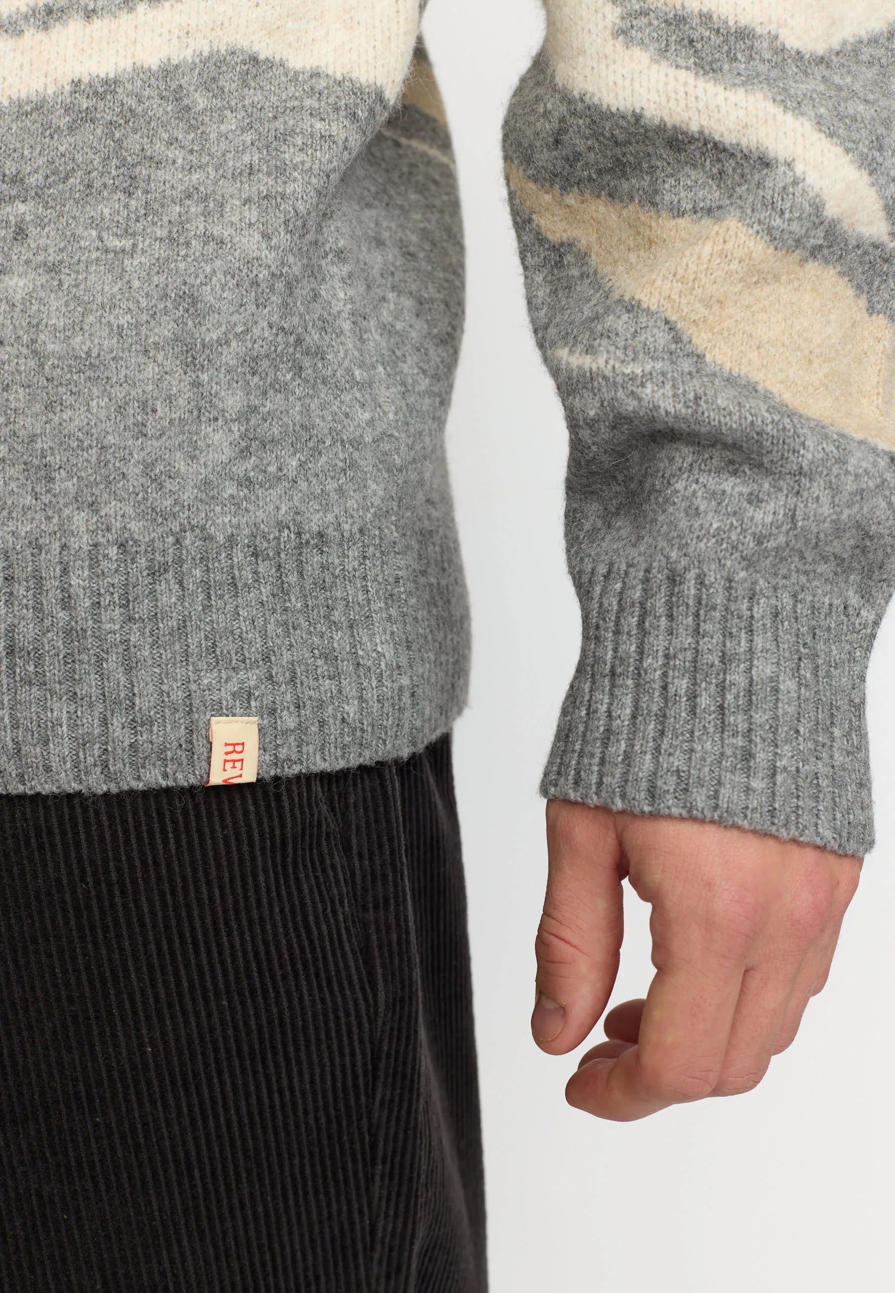 Knit Sweater / 6609 - Offwhite sold by Revolution product image thumbnail 5