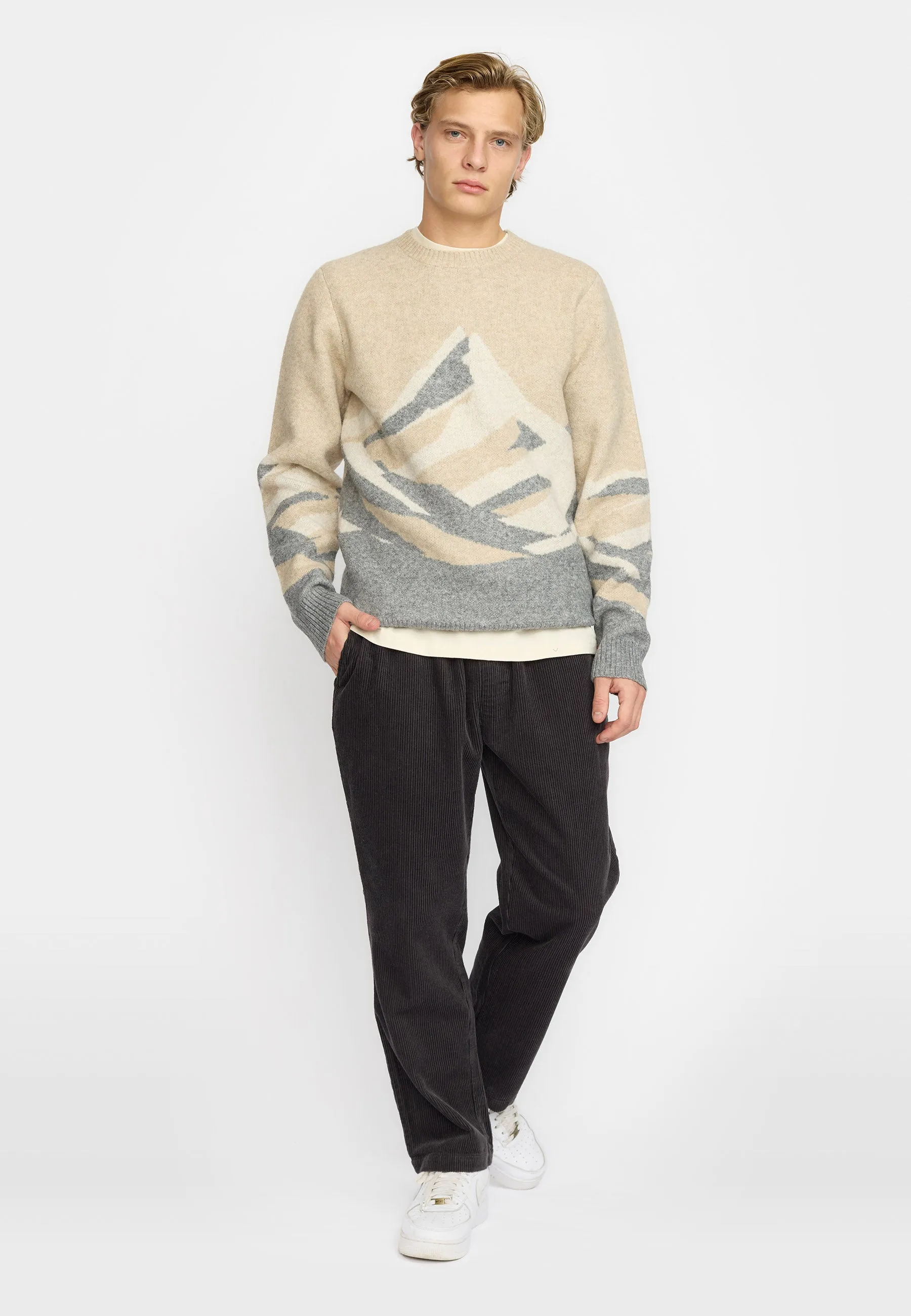 Knit Sweater / 6609 - Offwhite sold by Revolution product image thumbnail 2