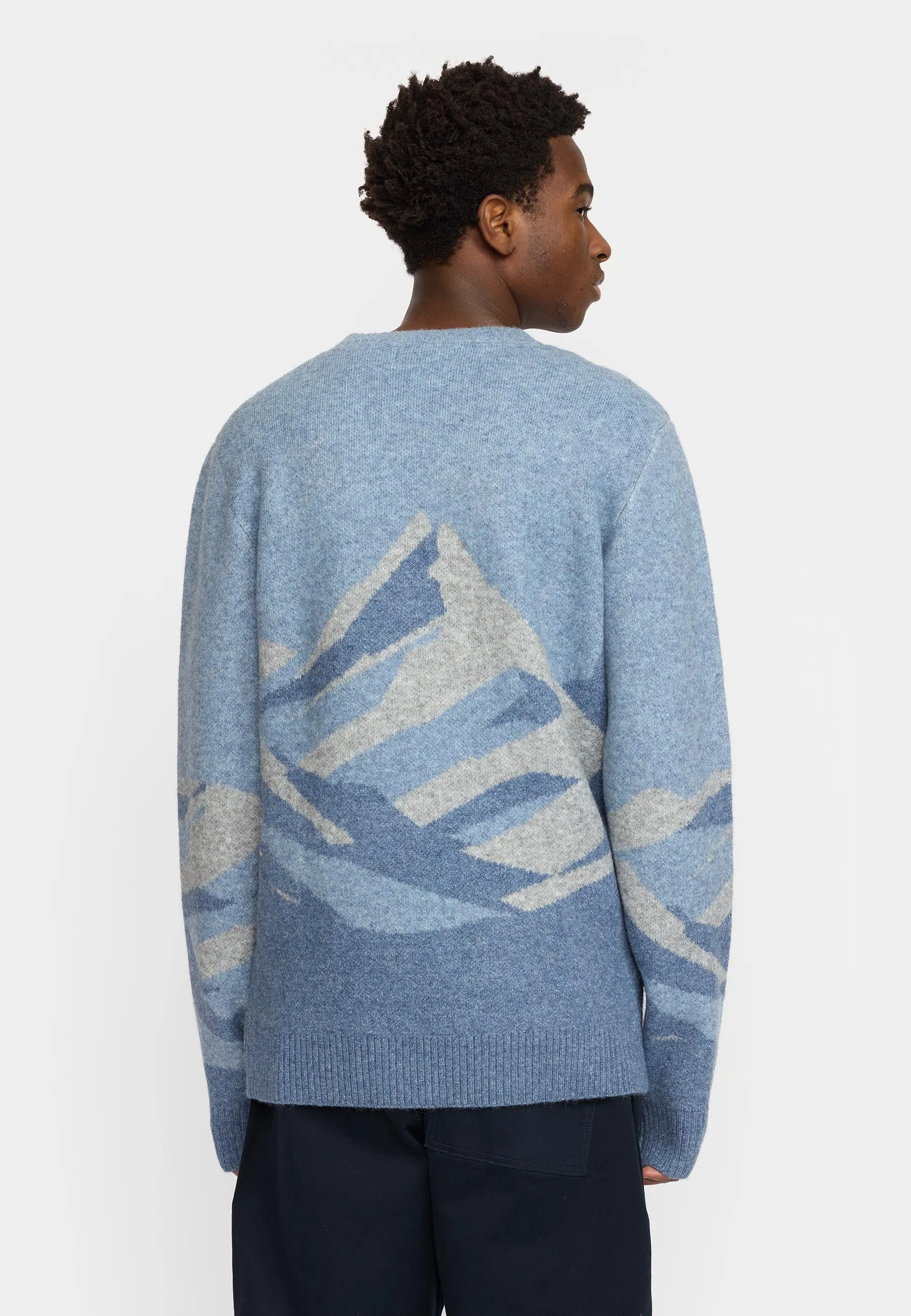 Knit Sweater / 6609 - Blue sold by Revolution product image thumbnail 3