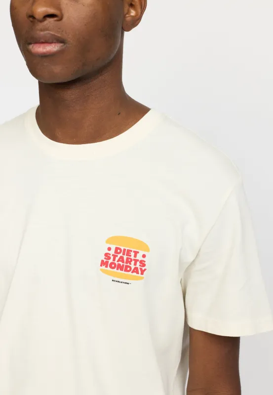 Printed T-shirt / 1427 DIE - Offwhite sold by Revolution