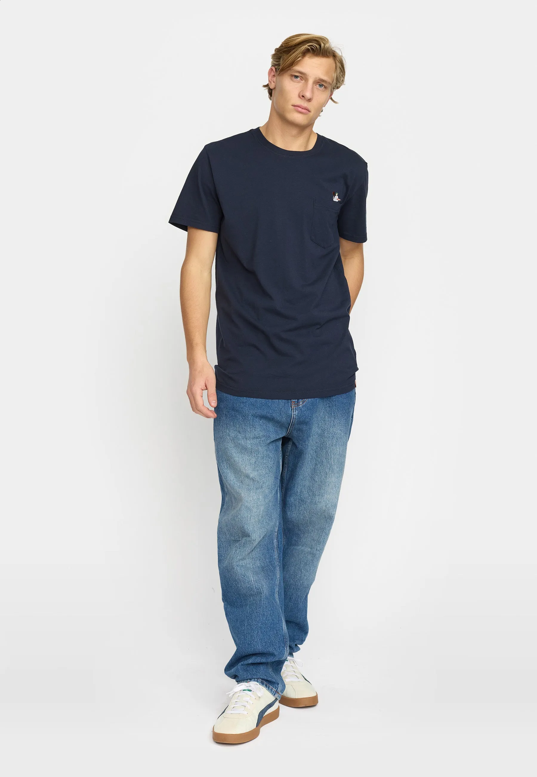 Printed T-shirt / 1426 PIZ - Navy sold by Revolution product image thumbnail 5