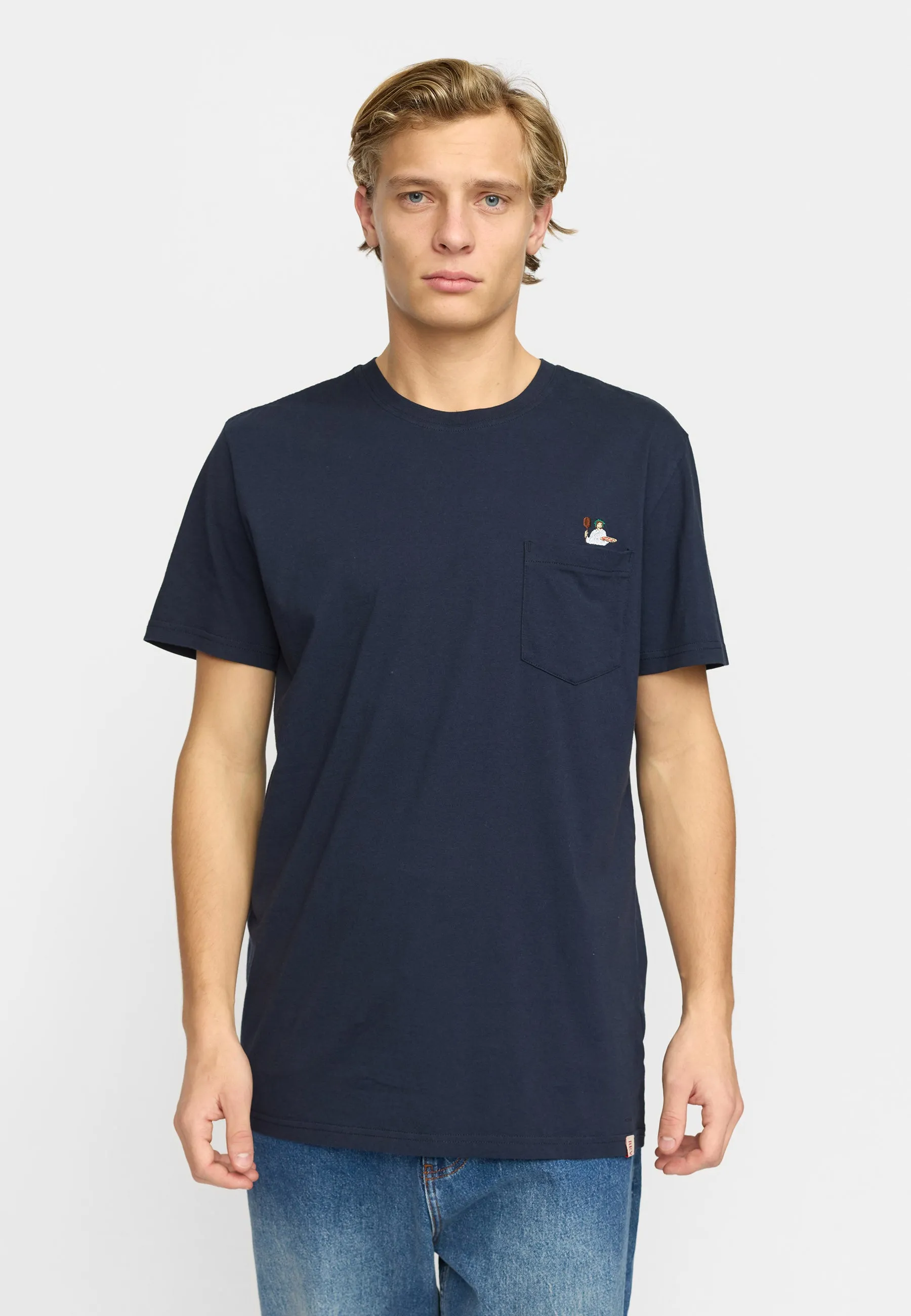 Printed T-shirt / 1426 PIZ - Navy sold by Revolution product image thumbnail 3