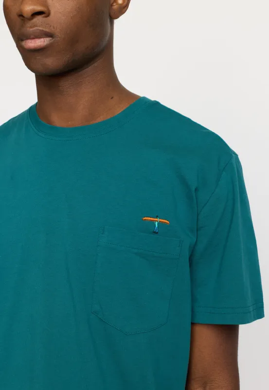 Printed T-shirt / 1426 CAN - Darkpetrol sold by Revolution