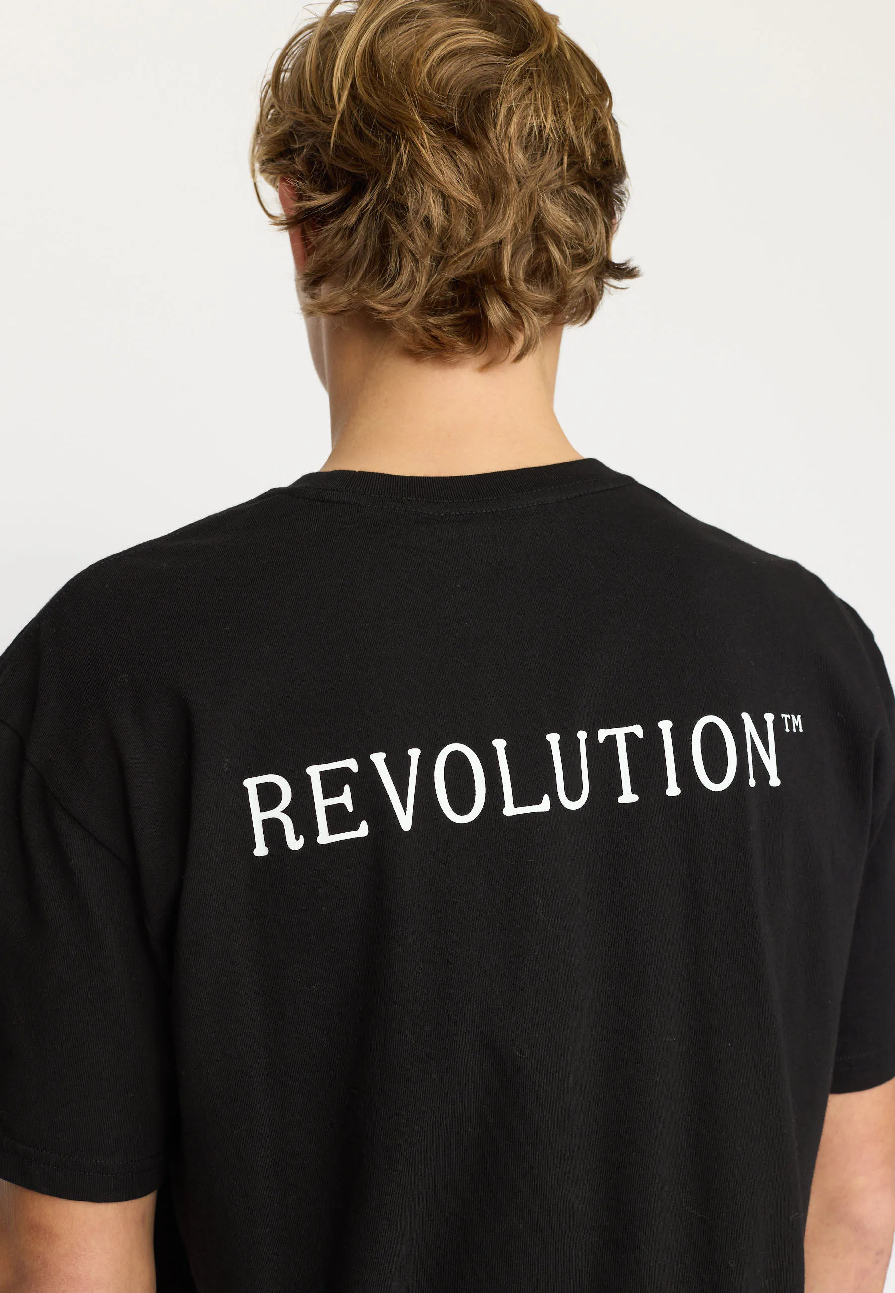 Loose T-shirt / 1063 REV - Black sold by Revolution product image thumbnail 5