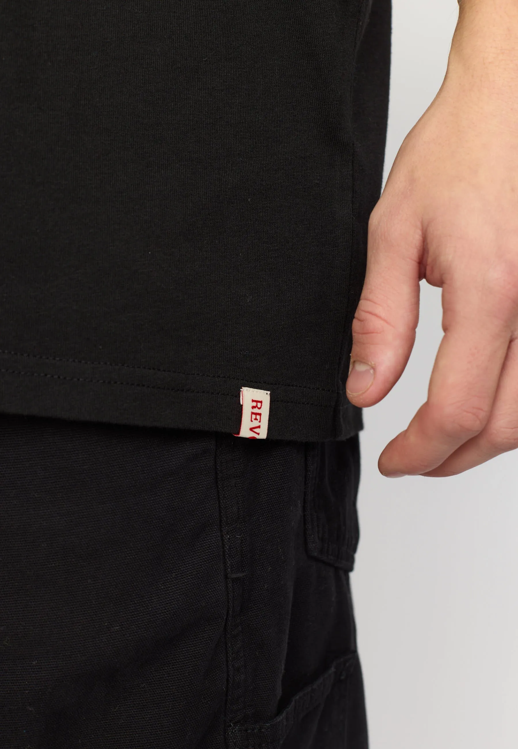 Loose T-shirt / 1062 - Black sold by Revolution product image thumbnail 2