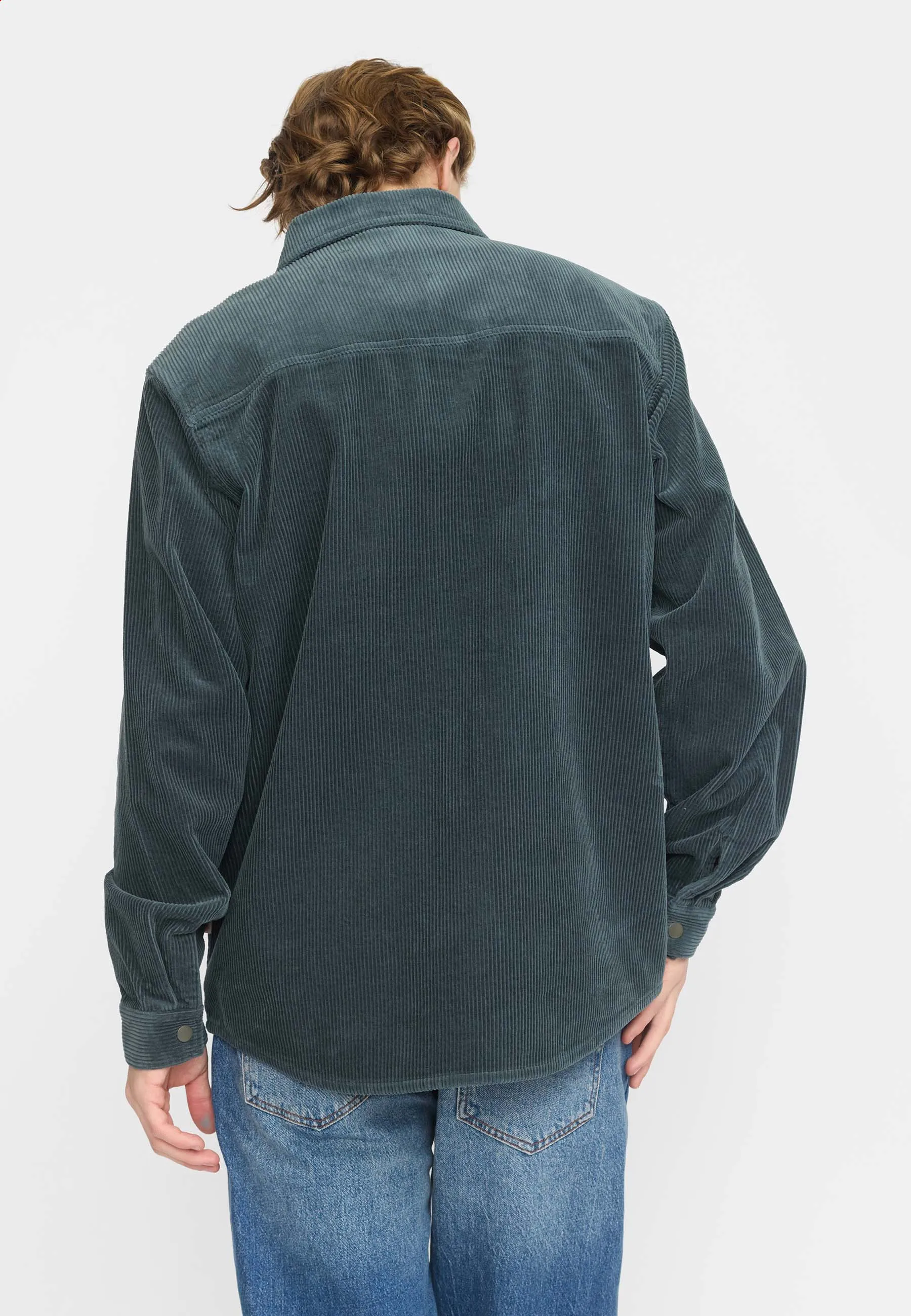 Overshirt w. Zipper / 3970 - Petrol sold by Revolution product image thumbnail 3