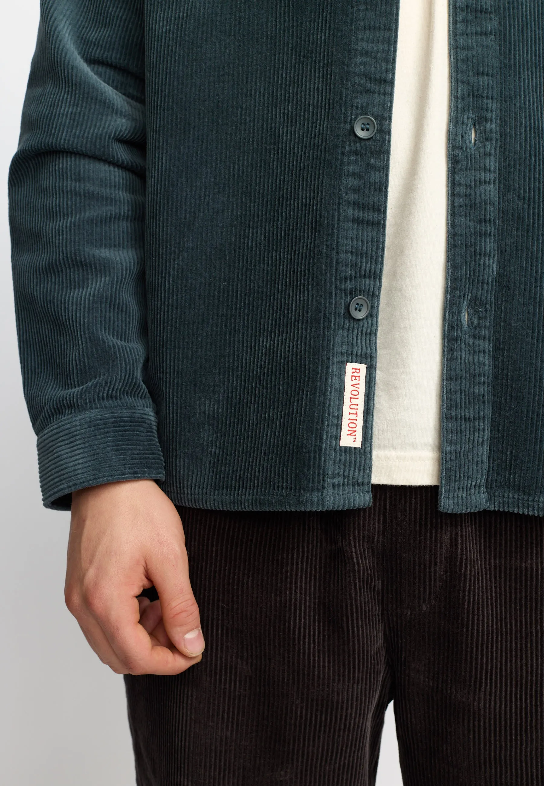 Utility Overshirt / 3776 - Petrol sold by Revolution product image thumbnail 4