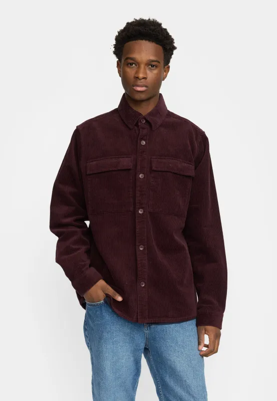 Utility Overshirt / 3776 - Burgundy sold by Revolution