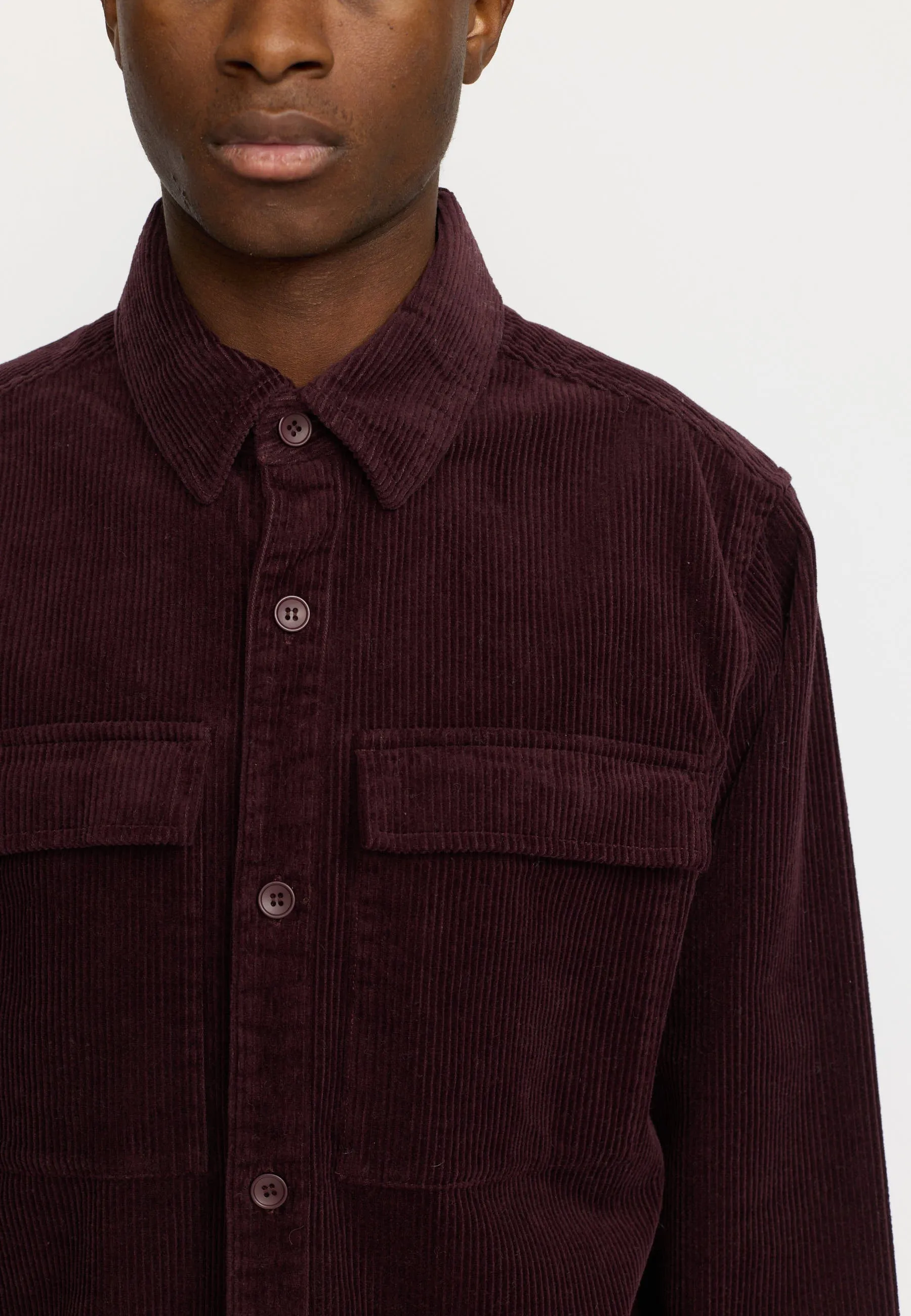 Utility Overshirt / 3776 - Burgundy sold by Revolution product image thumbnail 4