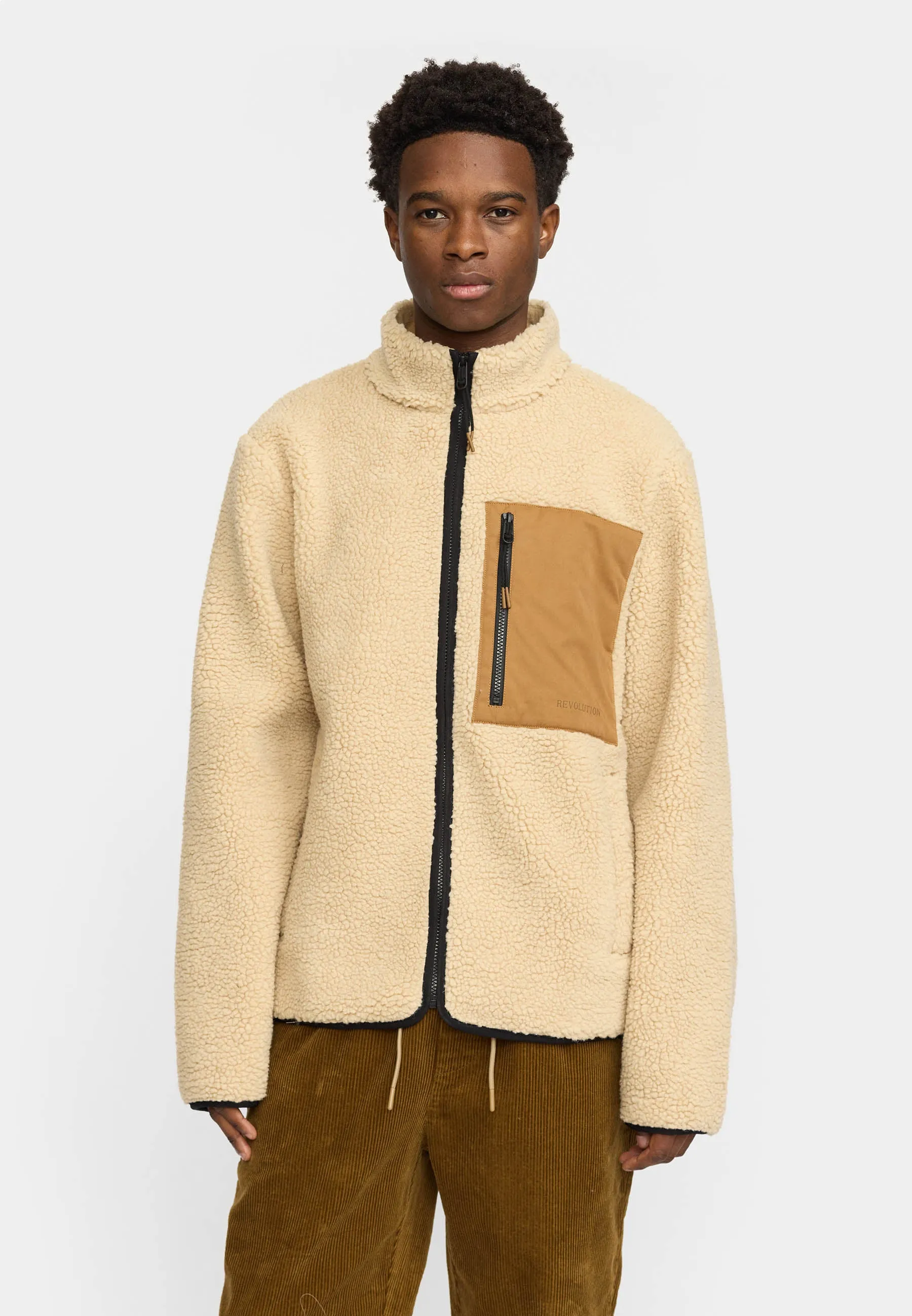 Pocket Teddy Jacket / 7816 - Beige sold by Revolution product image thumbnail 2