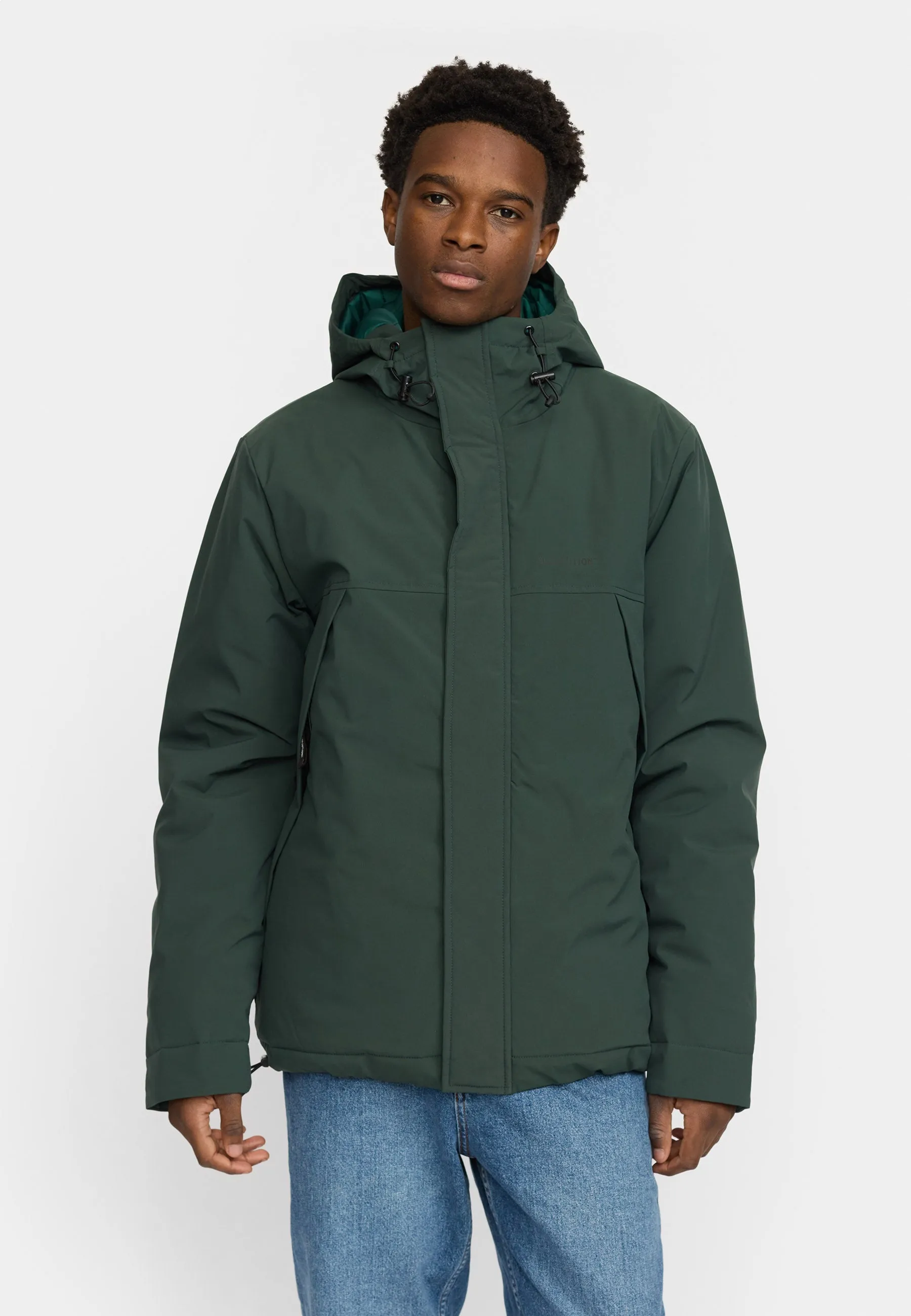 Padded Tech Jacket / 7869 - Darkgreen sold by Revolution product image thumbnail 2