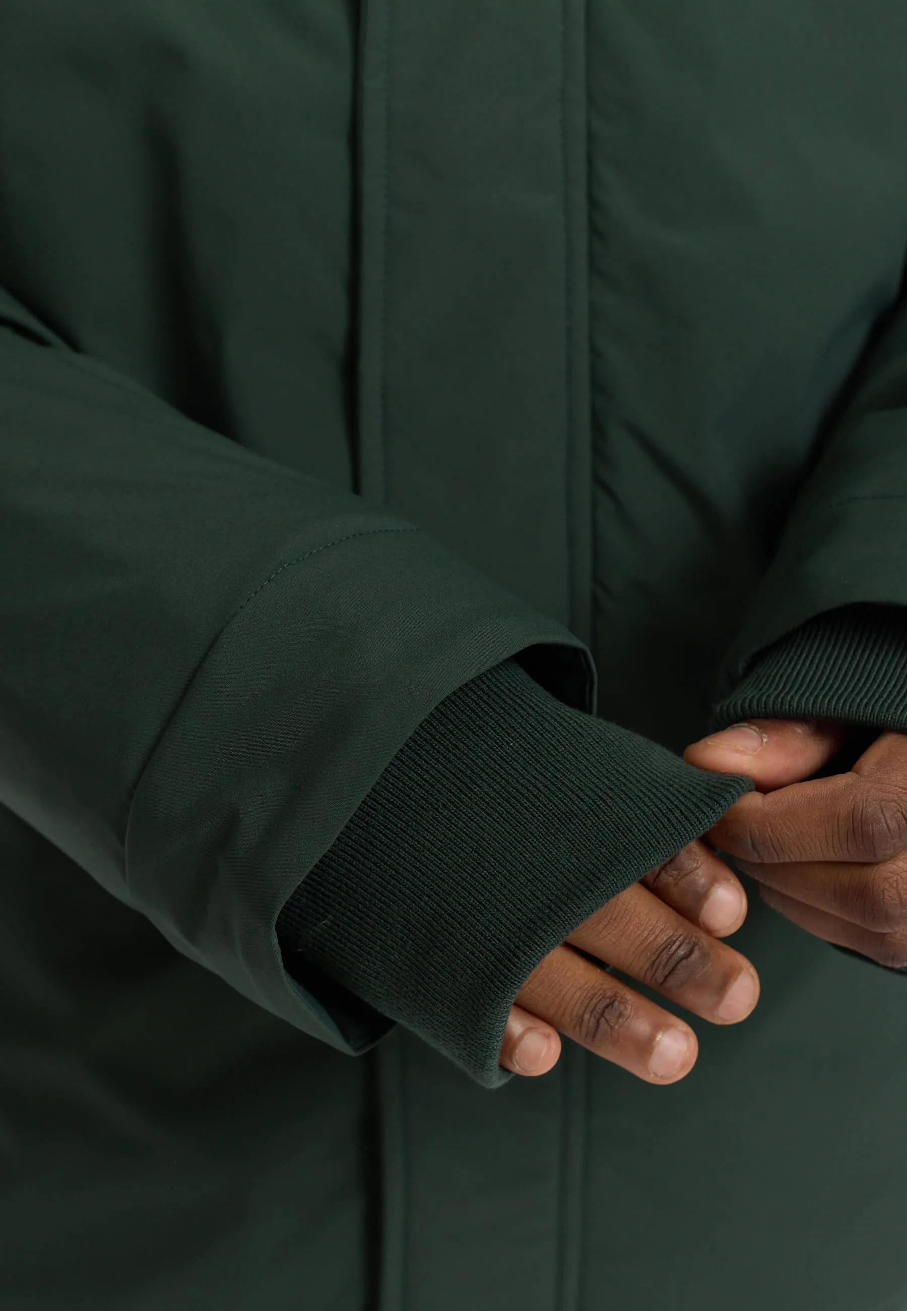 Padded Tech Jacket / 7869 - Darkgreen sold by Revolution product image thumbnail 5