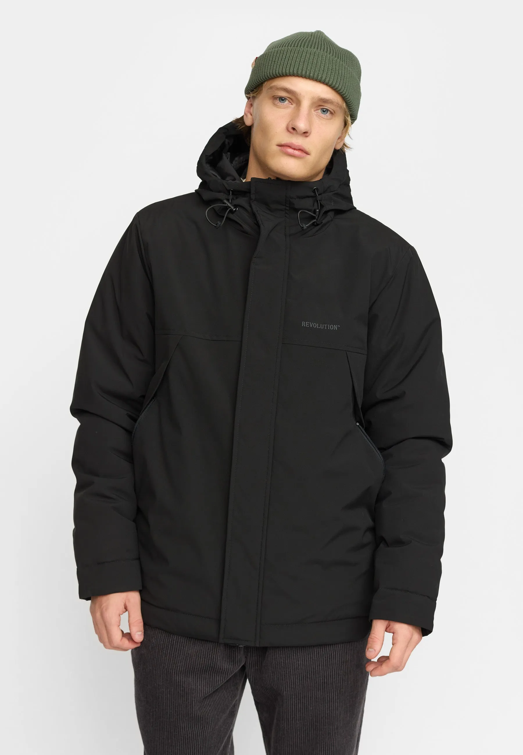 Padded Tech Jacket / 7869 - Black sold by Revolution product image thumbnail 2