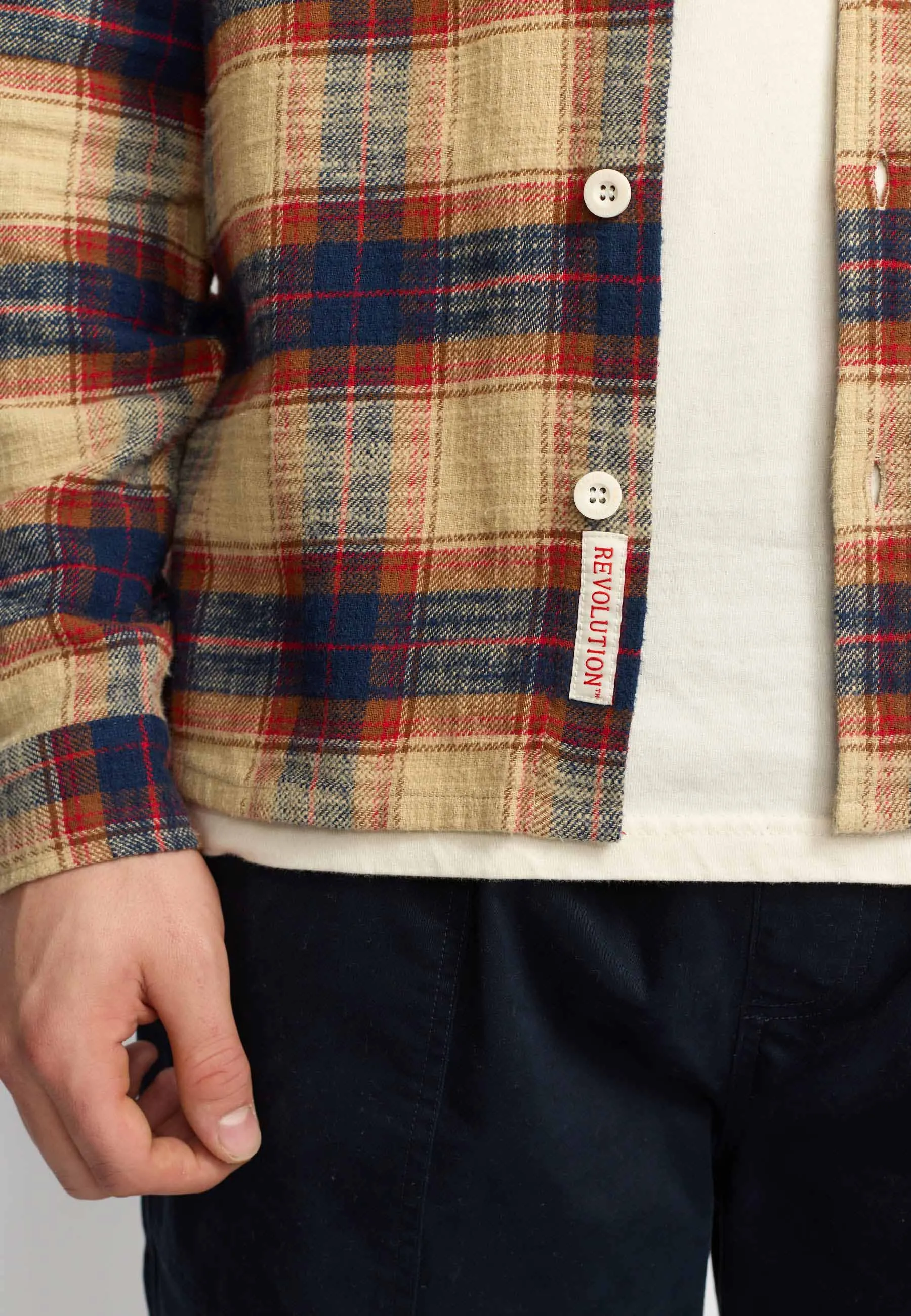 Loose Shirt / 3201 - Navy sold by Revolution product image thumbnail 5