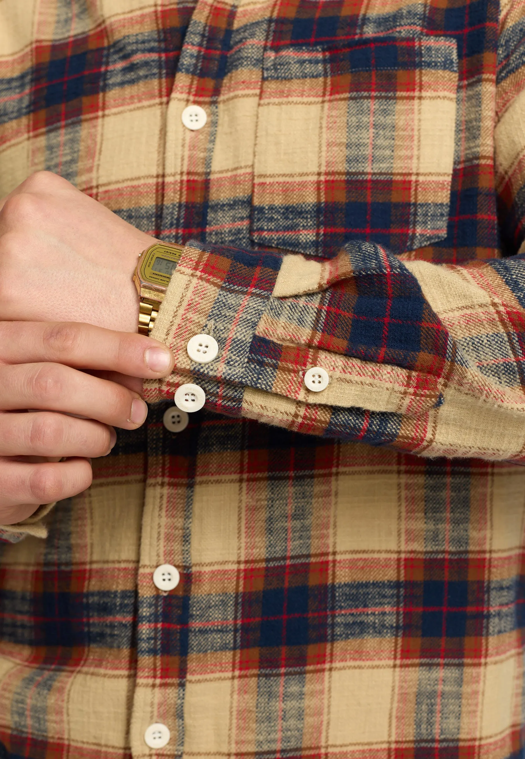 Loose Shirt / 3201 - Navy sold by Revolution product image thumbnail 4