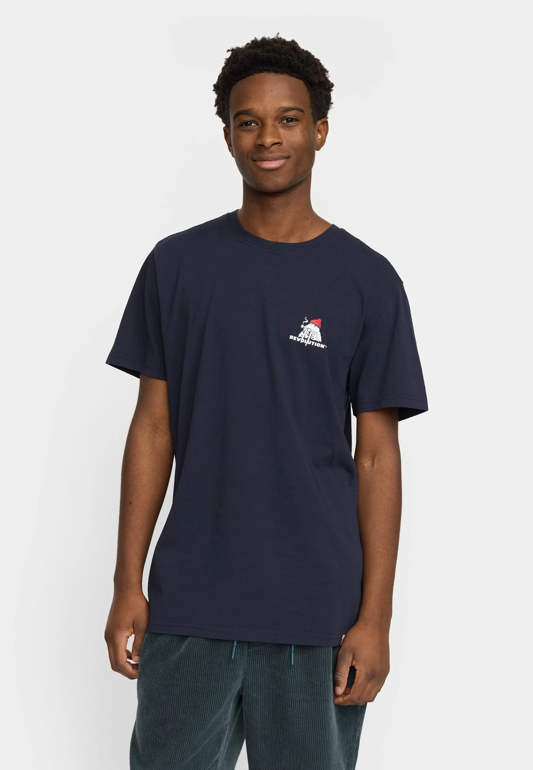Printed T-shirt / 1427 WAL - Navy sold by Revolution product image thumbnail 3