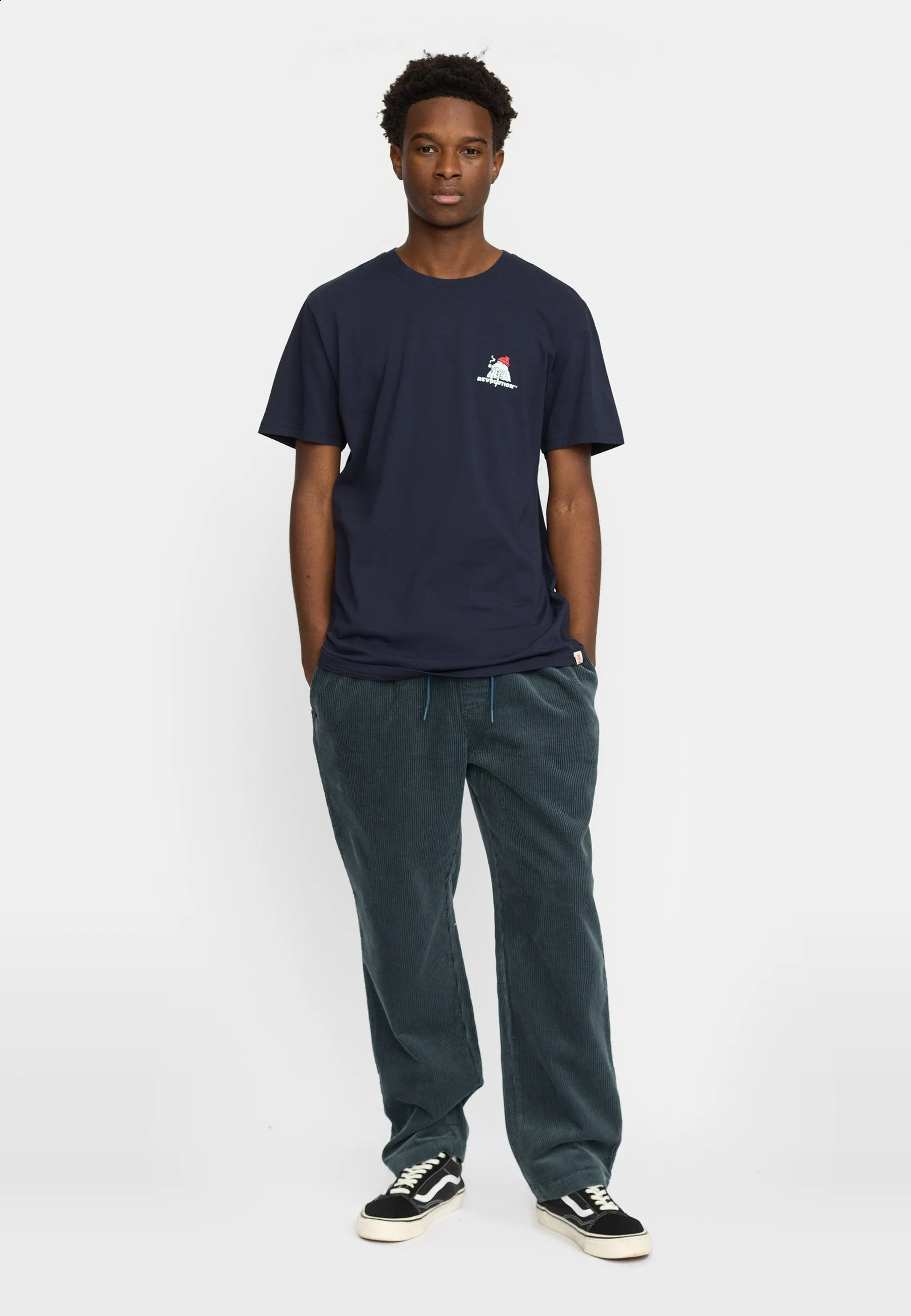 Printed T-shirt / 1427 WAL - Navy sold by Revolution product image thumbnail 5