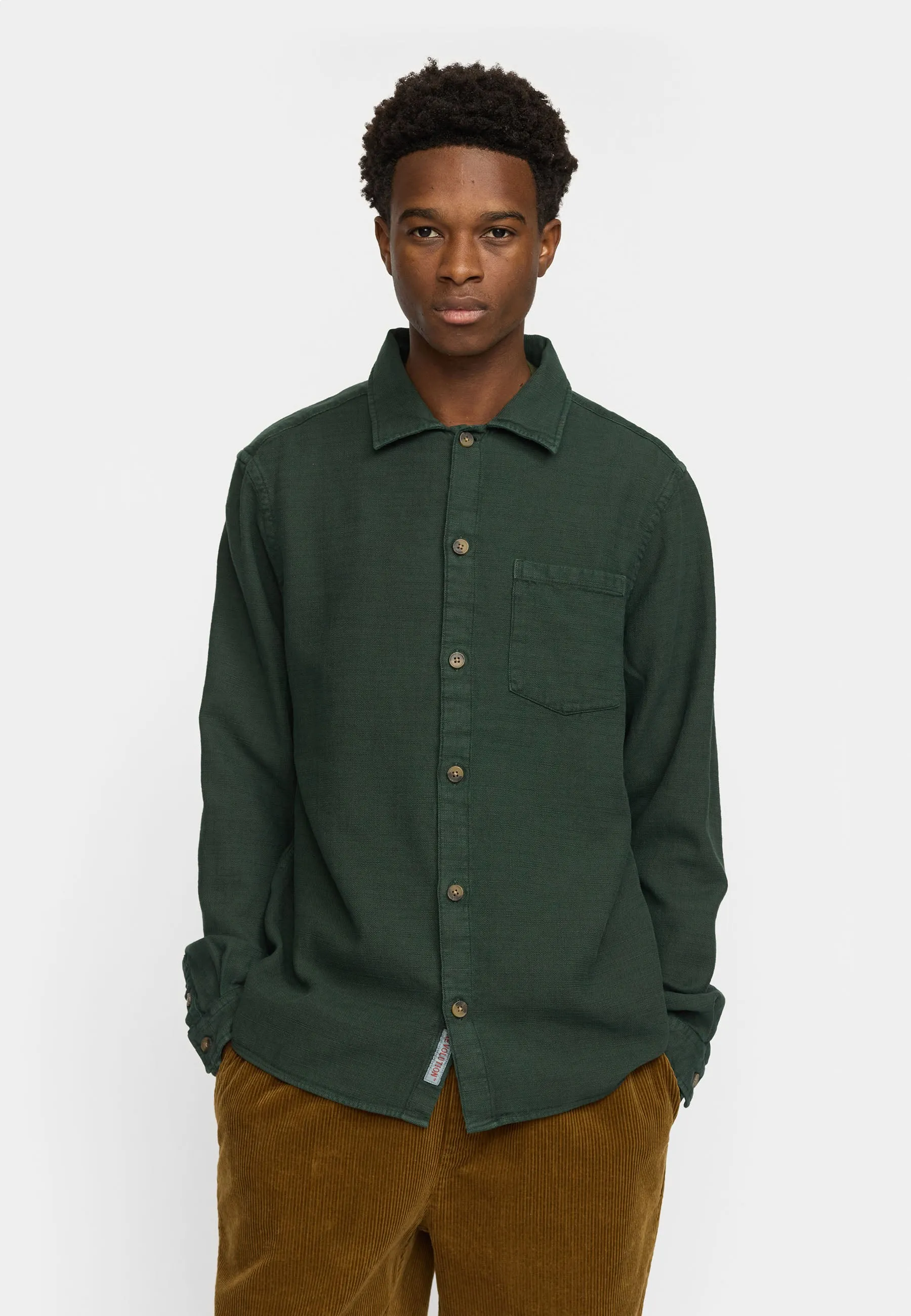 Casual Shirt / 3997 - Darkgreen sold by Revolution