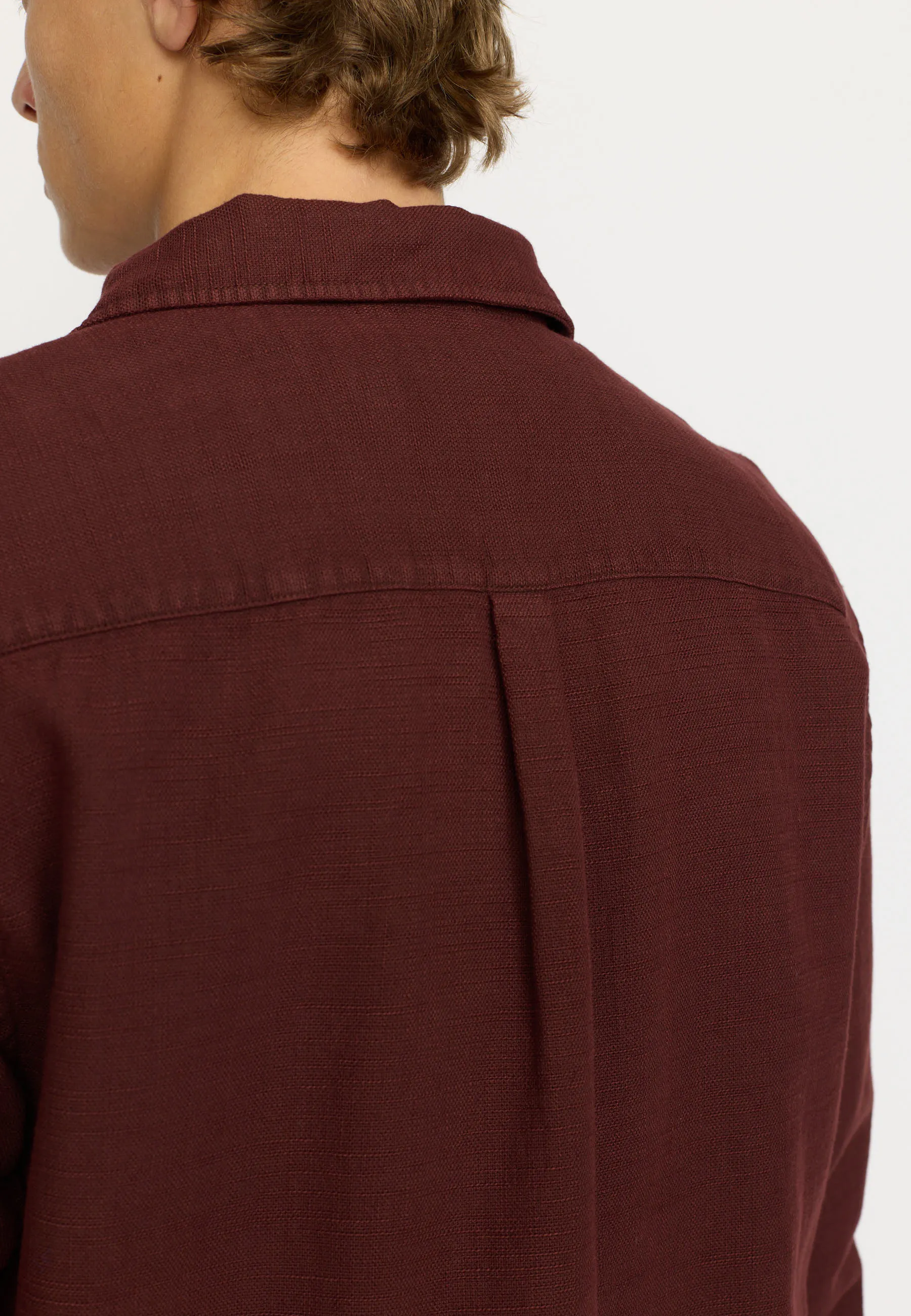 Casual Shirt / 3997 - Burgundy sold by Revolution product image thumbnail 5