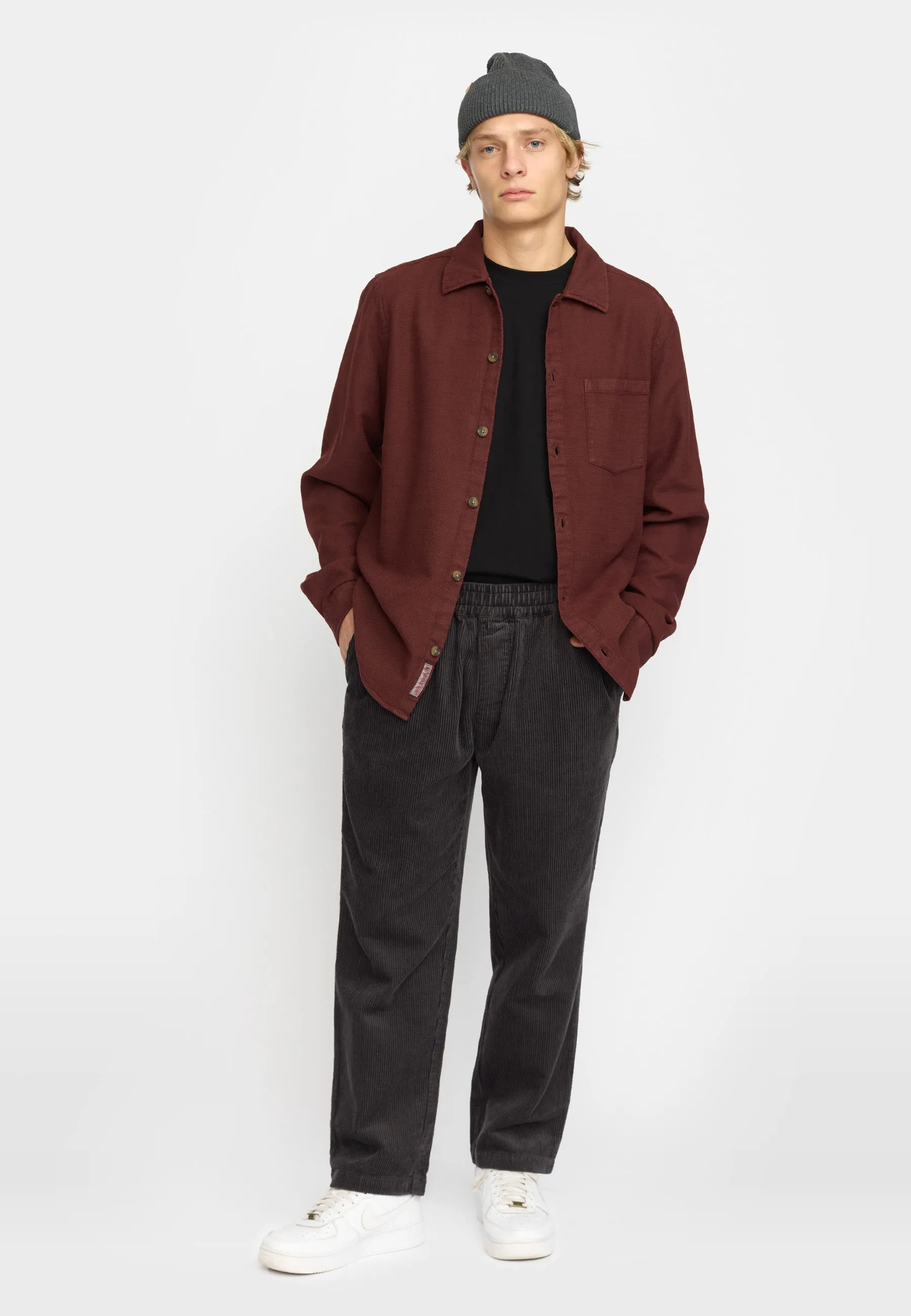 Casual Shirt / 3997 - Burgundy sold by Revolution product image thumbnail 2