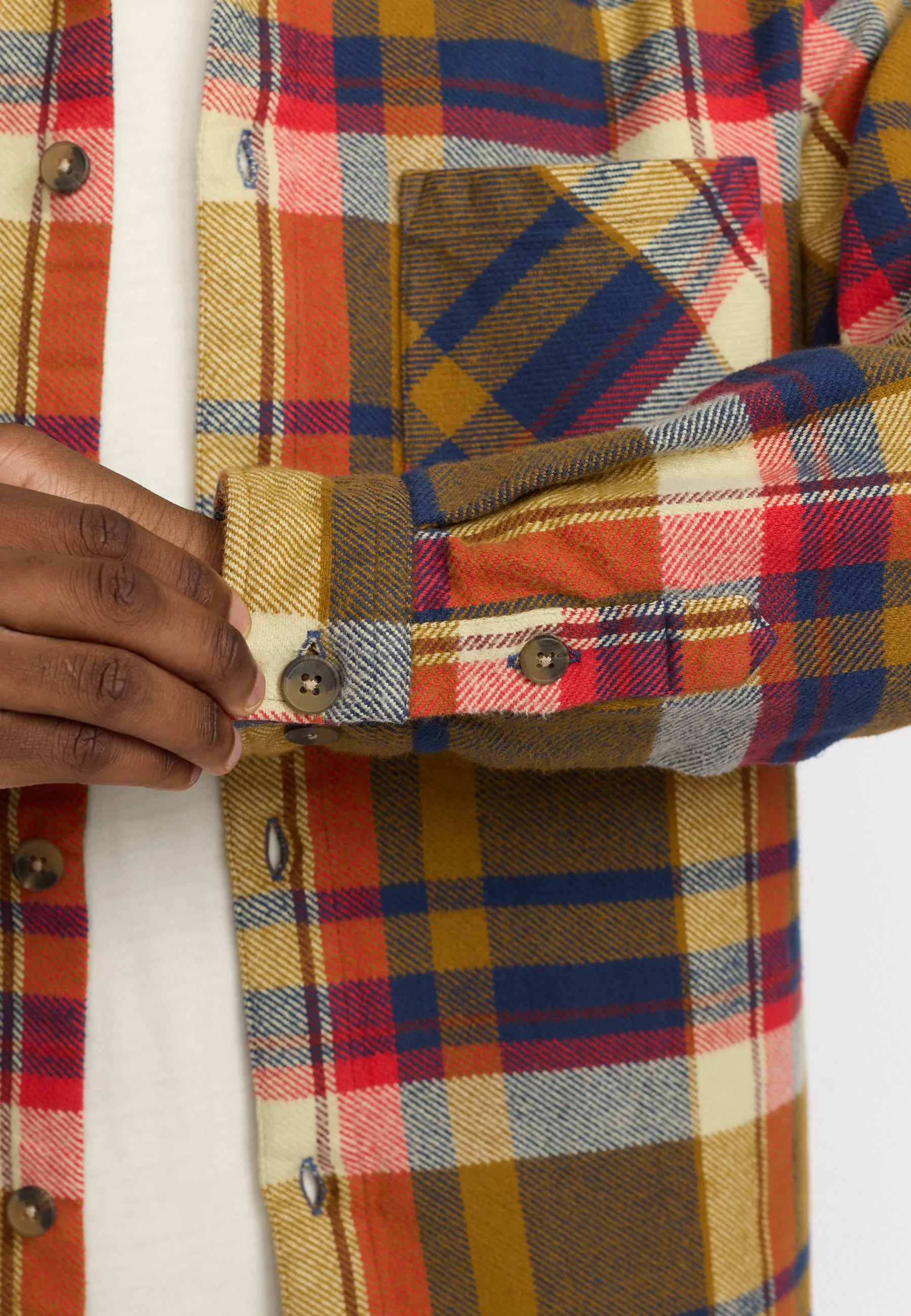 Casual Shirt / 3196 - Dustbrown sold by Revolution product image thumbnail 4