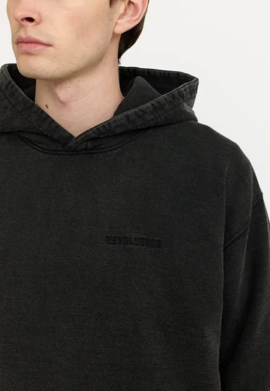 Loose Hoodie / 2797 REV - Black sold by Revolution