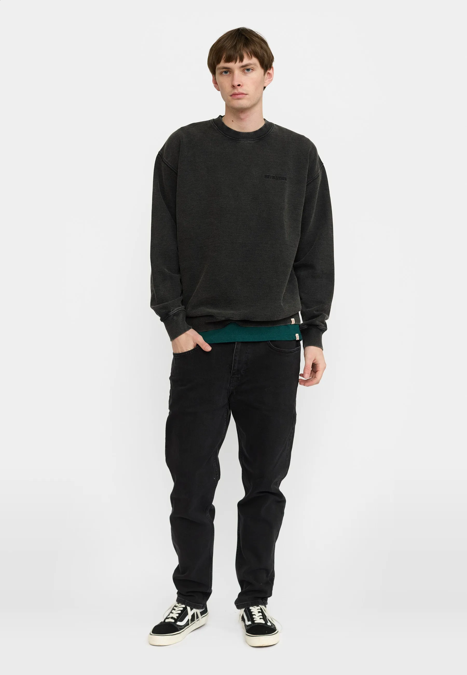 Application Sweatshirt / 2796 REV - Black sold by Revolution product image thumbnail 5