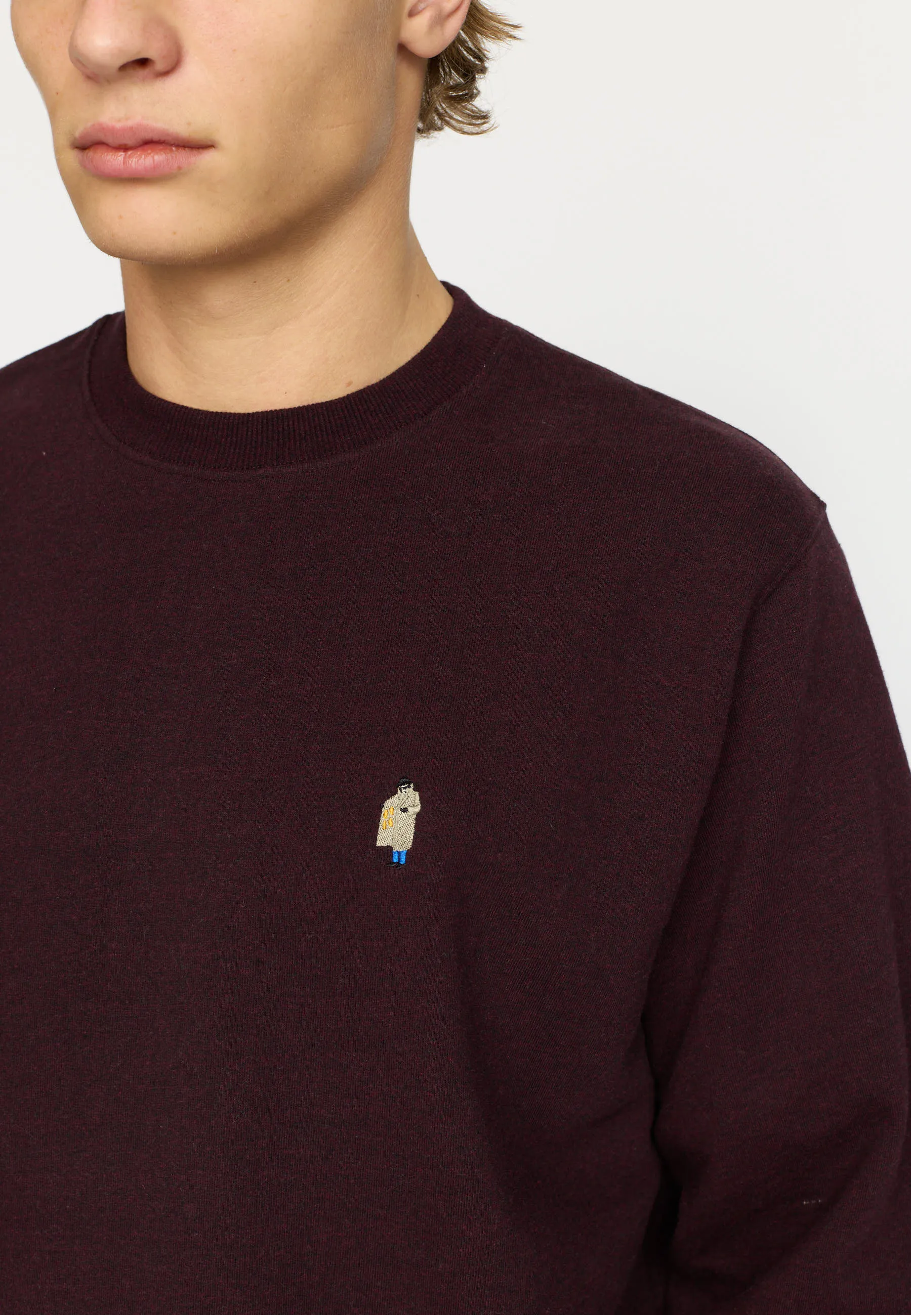 Application Sweatshirt / 2792 DEA - Burgundy sold by Revolution