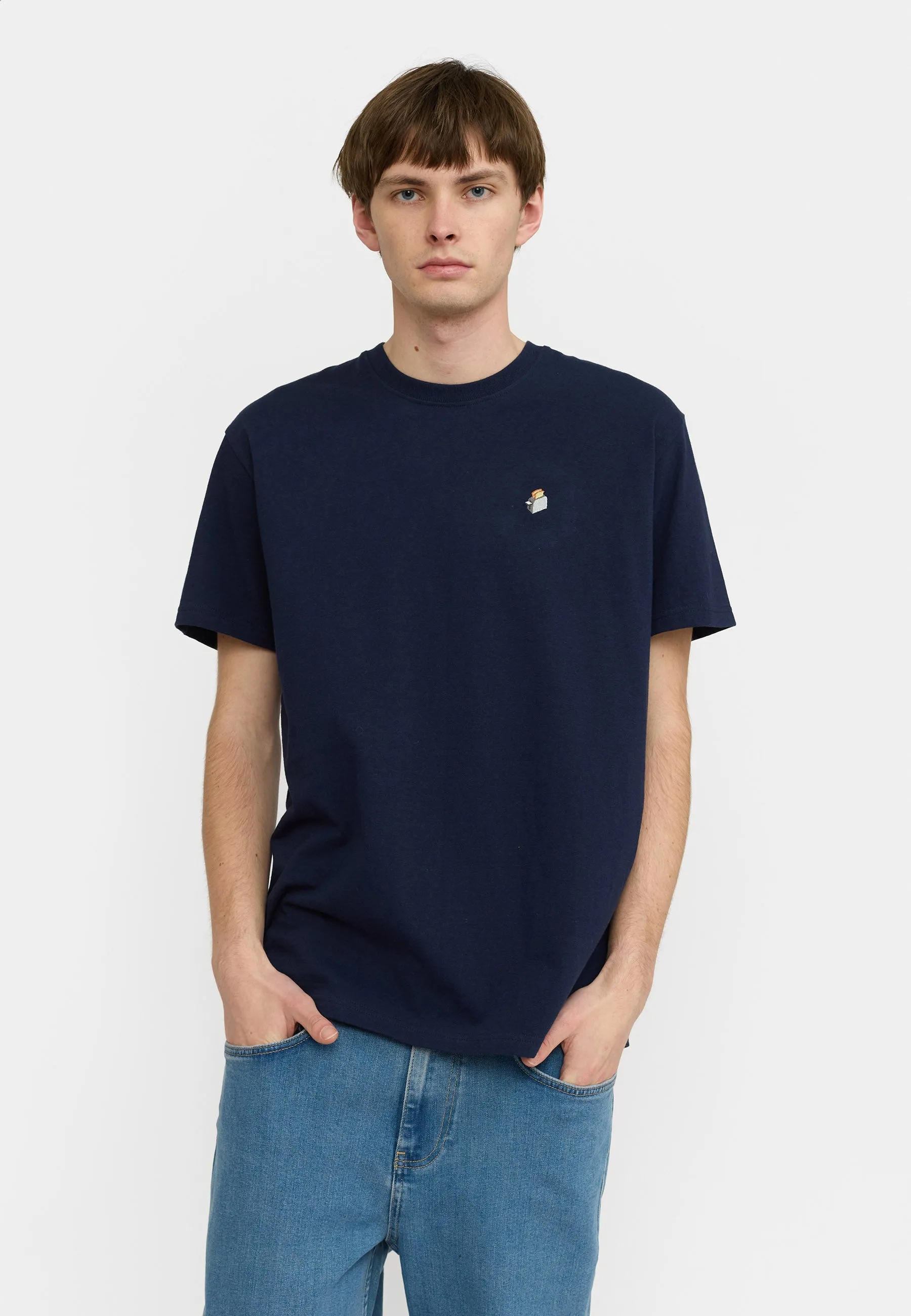 Application T-Shirt / 1425 TOA - Navy-melange sold by Revolution product image thumbnail 3