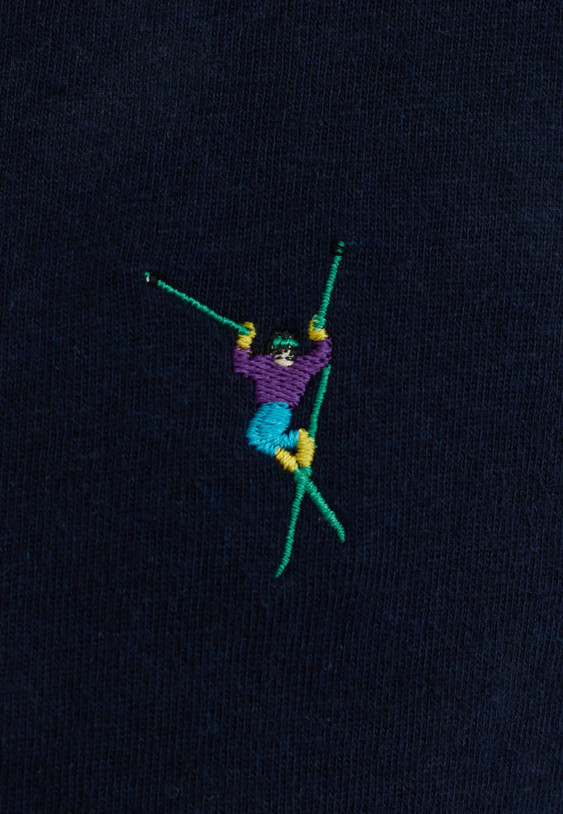 Application T-Shirt / 1425 JUM - Navy-melange sold by Revolution product image thumbnail 2