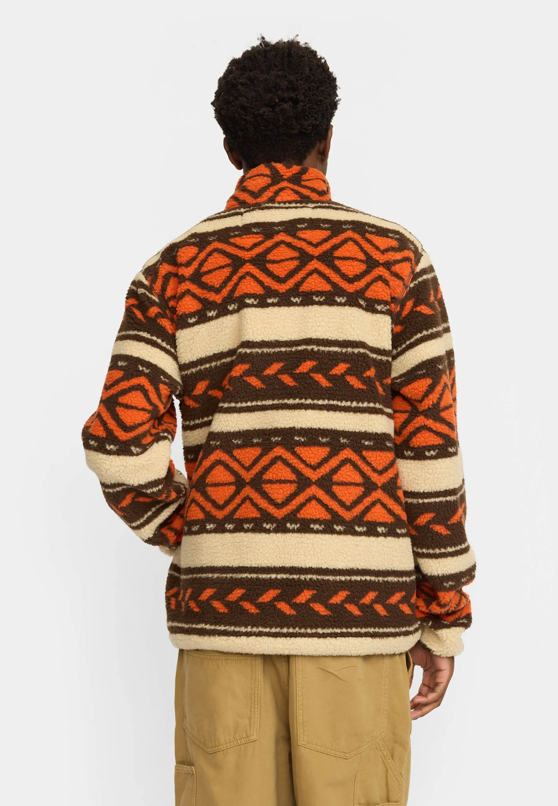 Printed Teddy Jacket / 7021 - Orange sold by Revolution product image thumbnail 3