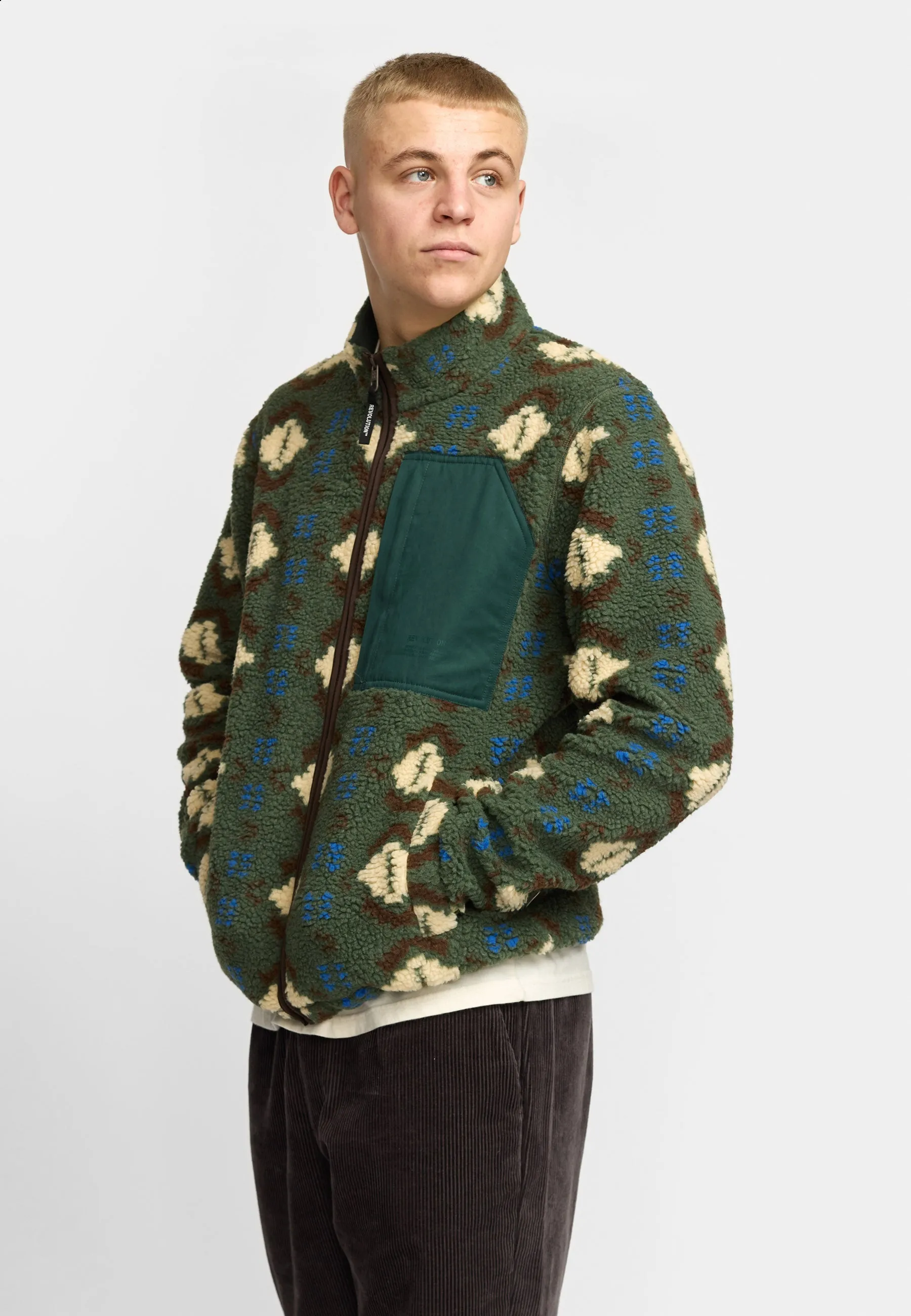 Printed Pocket Teddy / 7019 - Green sold by Revolution product image thumbnail 2