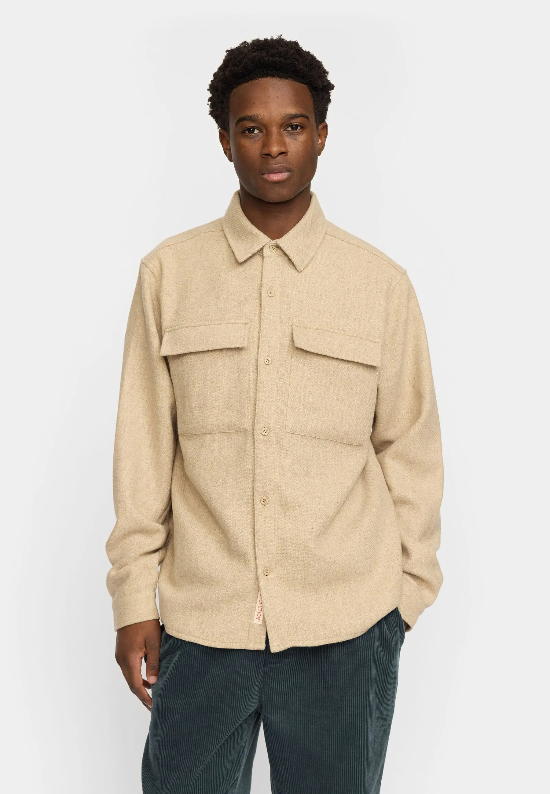 Utility Overshirt / 3217 - Beige sold by Revolution